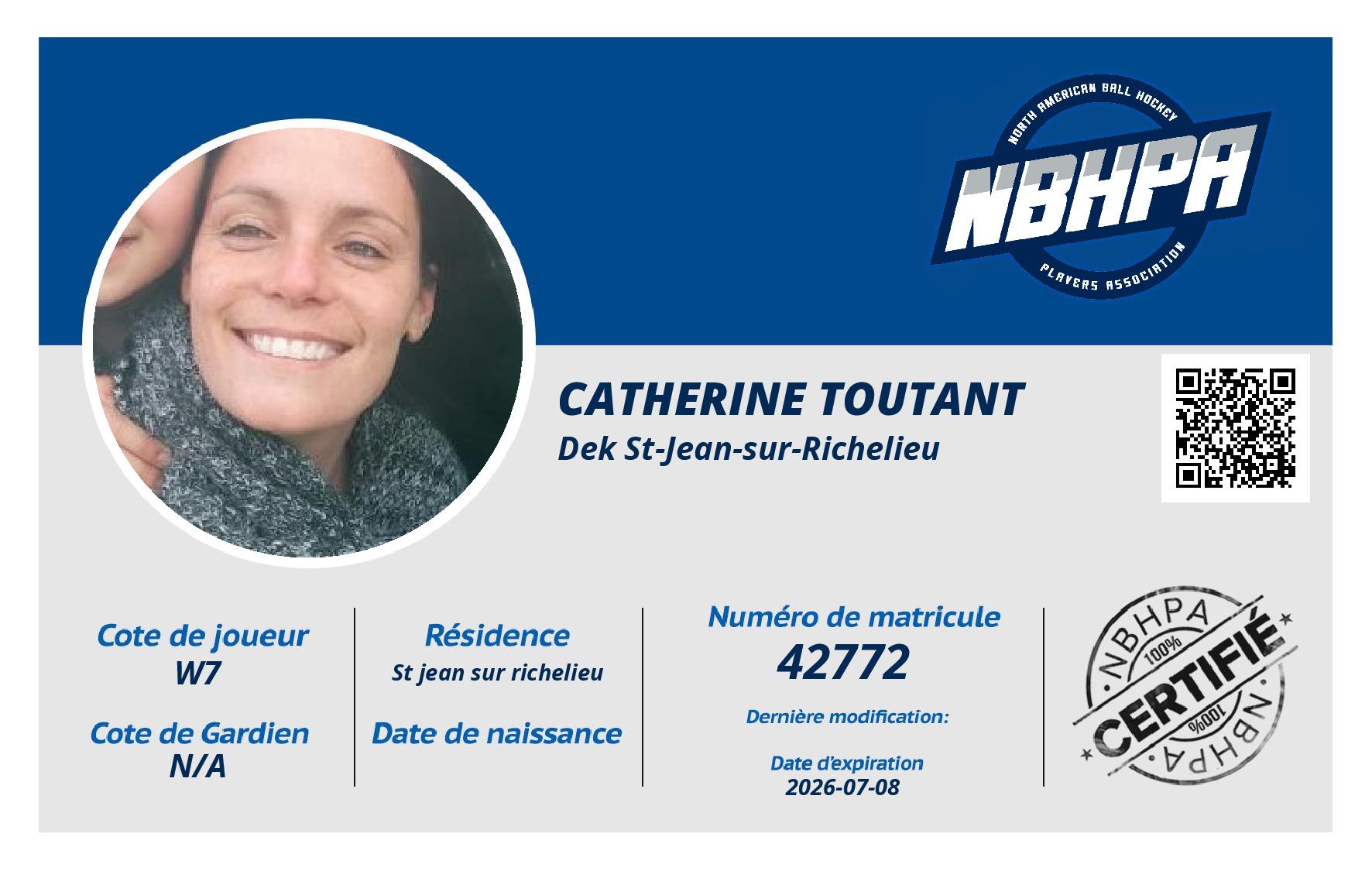 Catherine Toutant