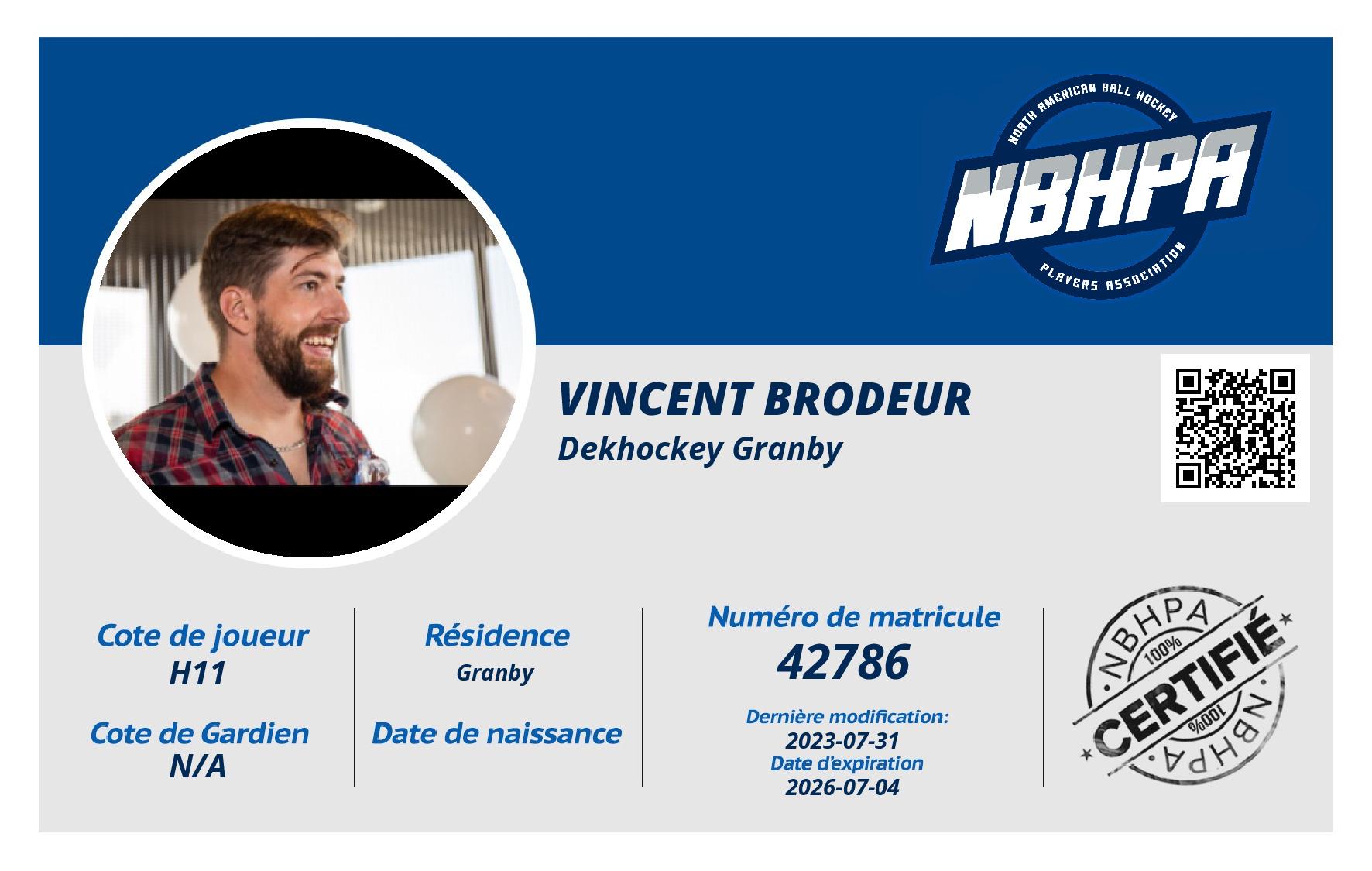 Vincent Brodeur