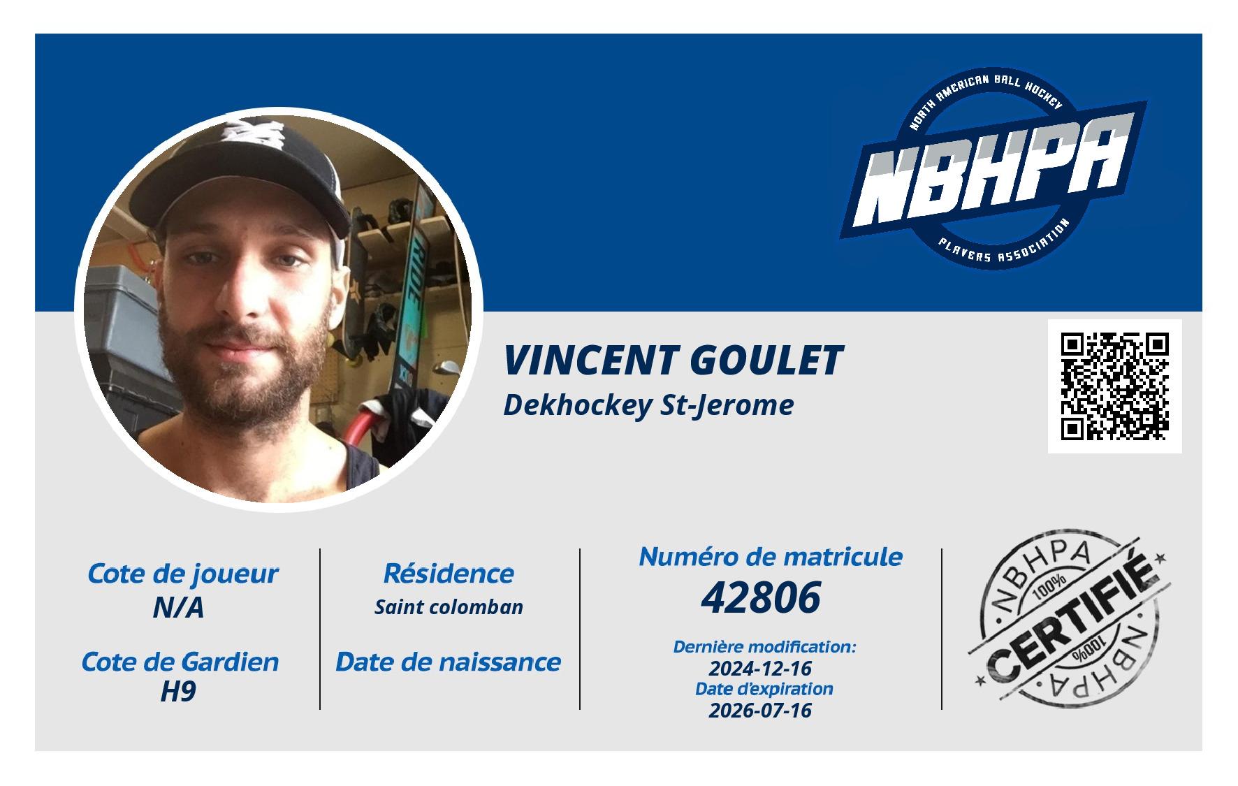 Vincent Goulet
