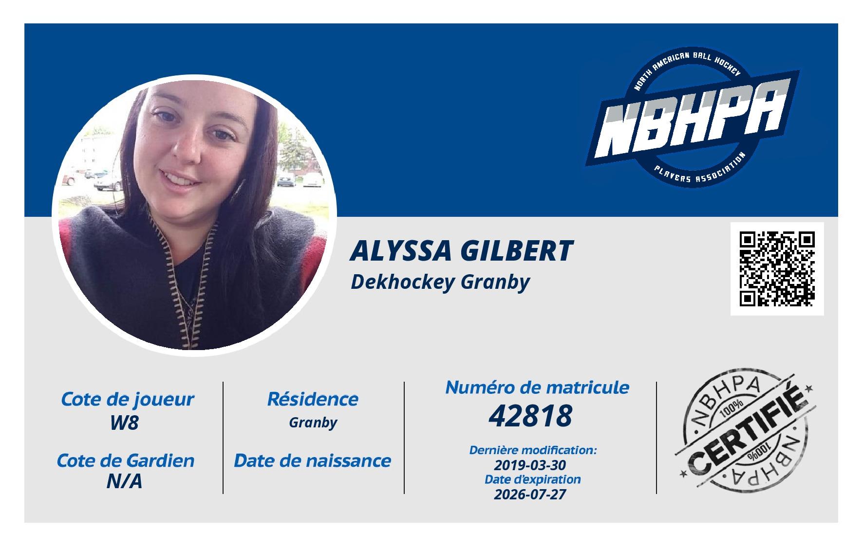 Alyssa Gilbert