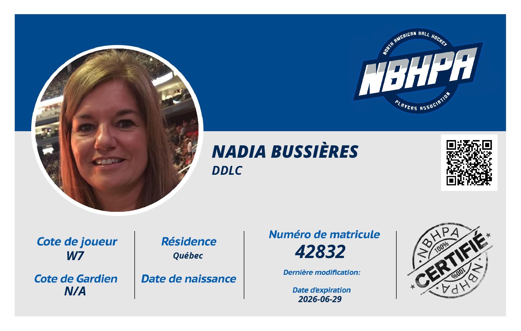 Nadia Bussières 