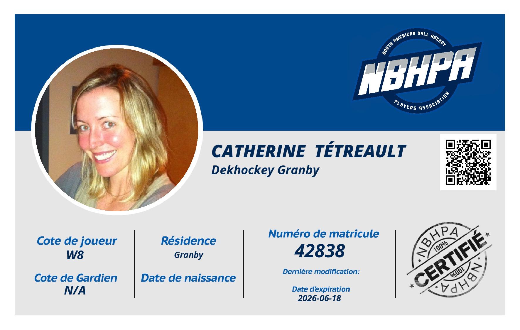 Catherine  Tétreault
