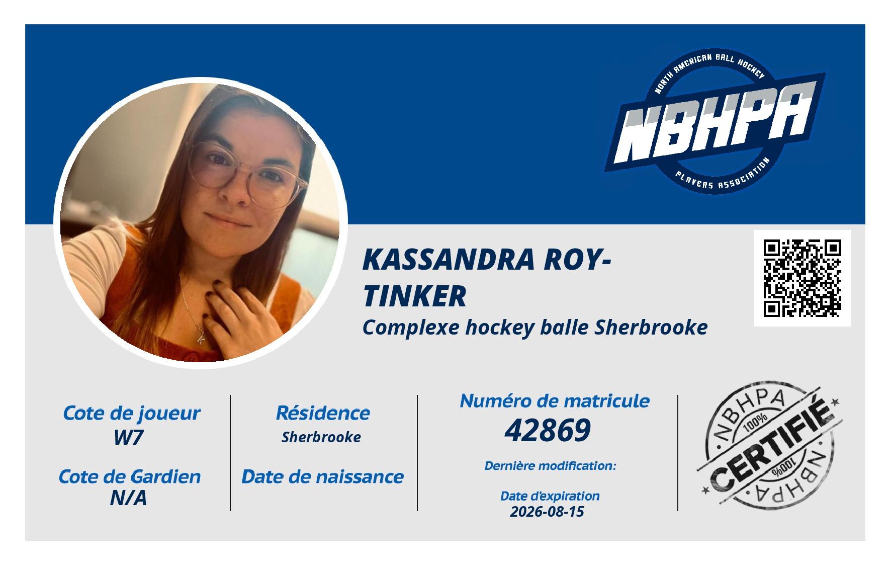 Kassandra Roy-Tinker
