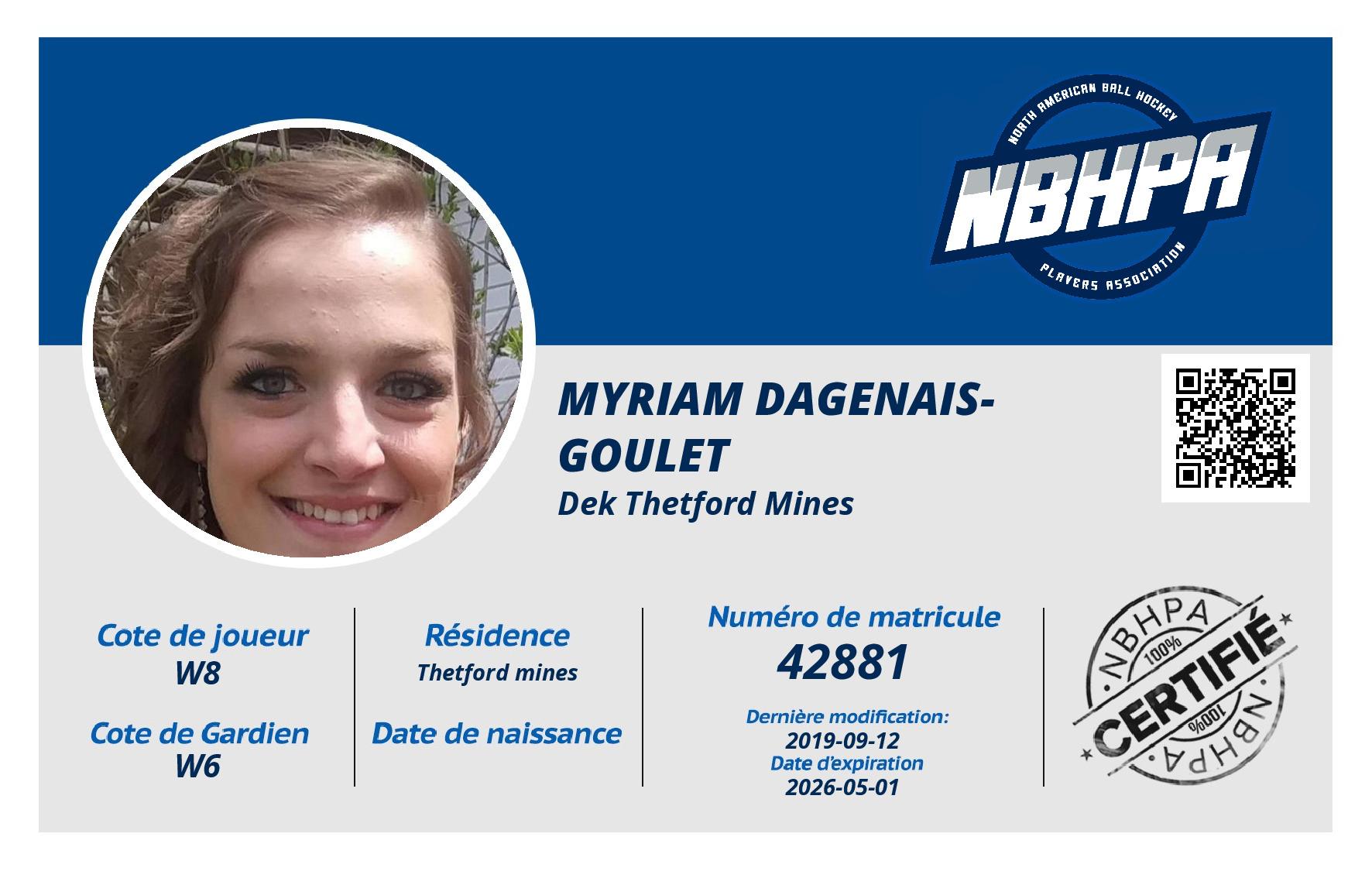 Myriam Dagenais-Goulet