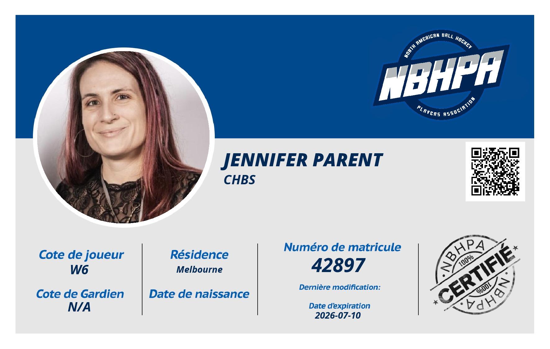 Jennifer Parent