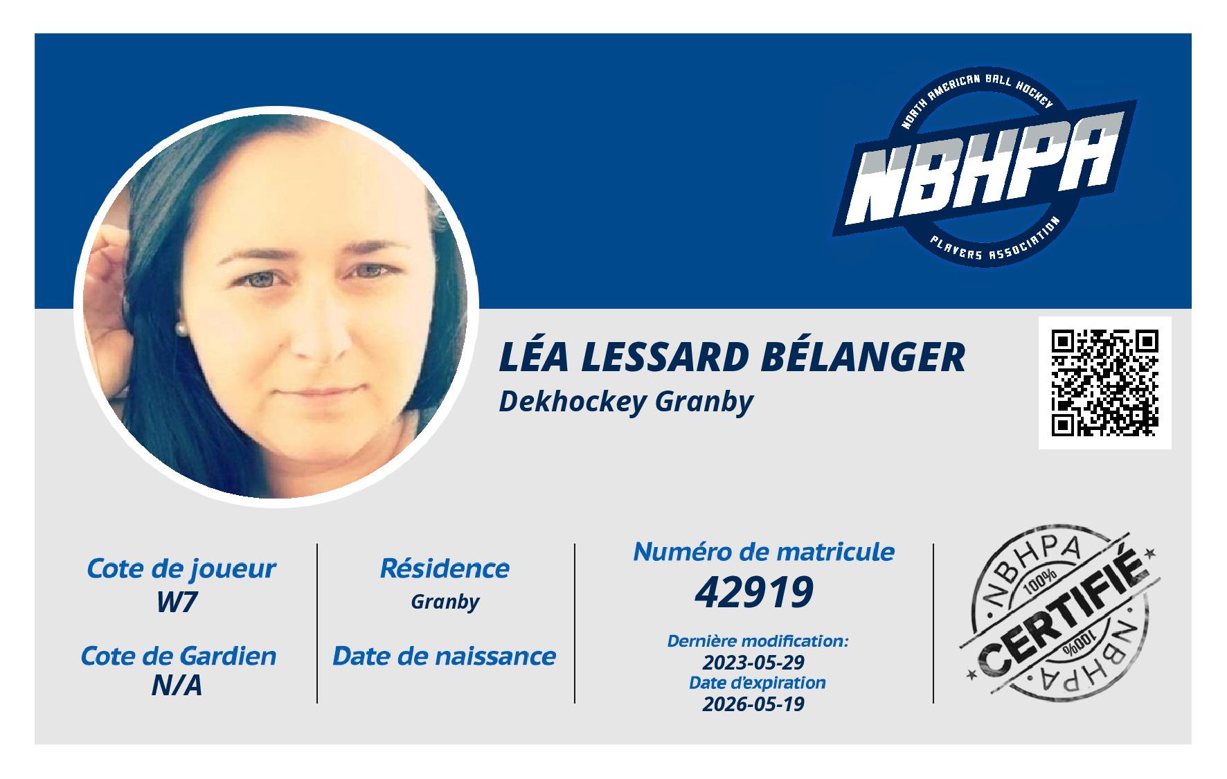 Léa Lessard Bélanger