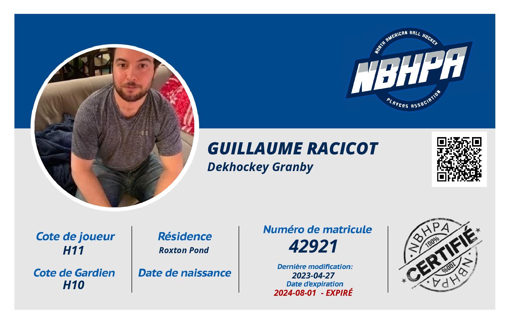 Guillaume Racicot