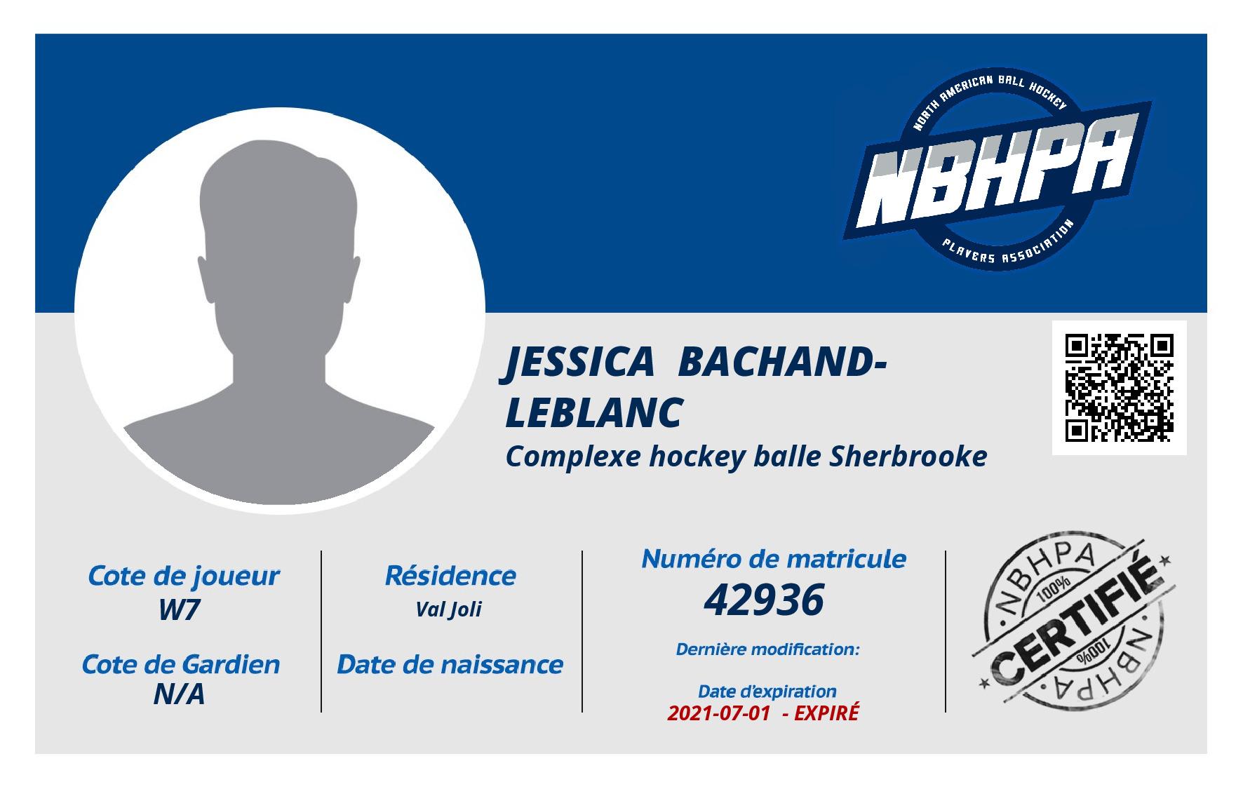 Jessica  Bachand-Leblanc 
