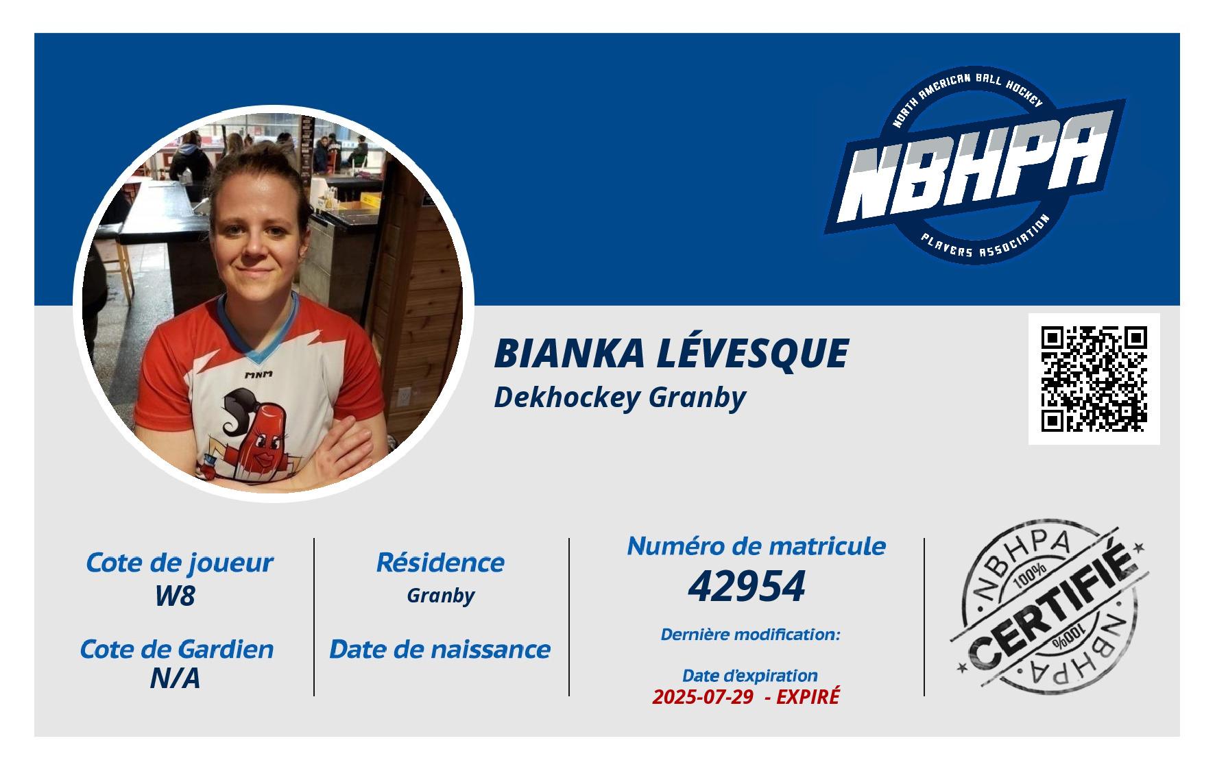 Bianka Lévesque 