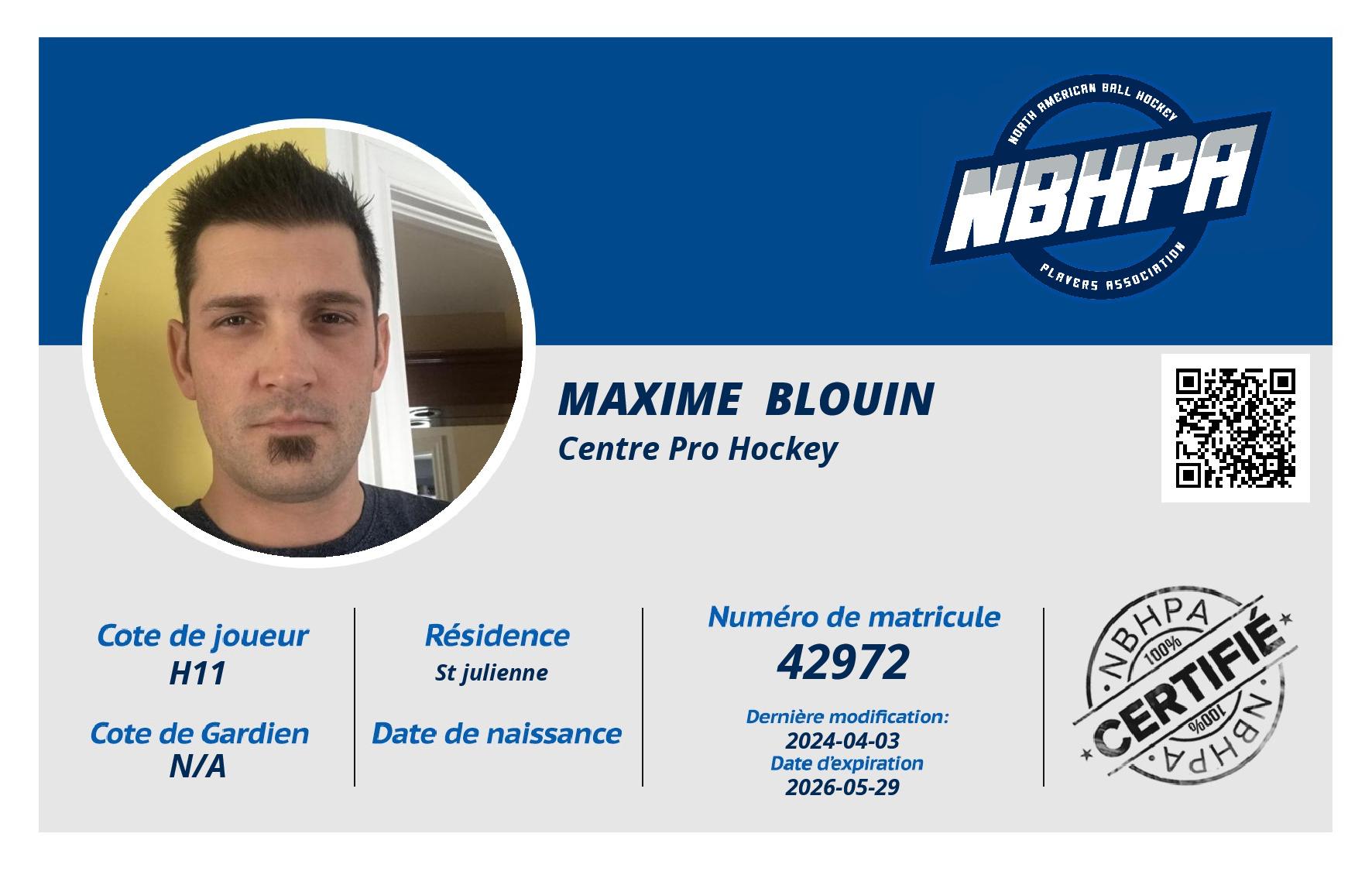 Maxime  Blouin 