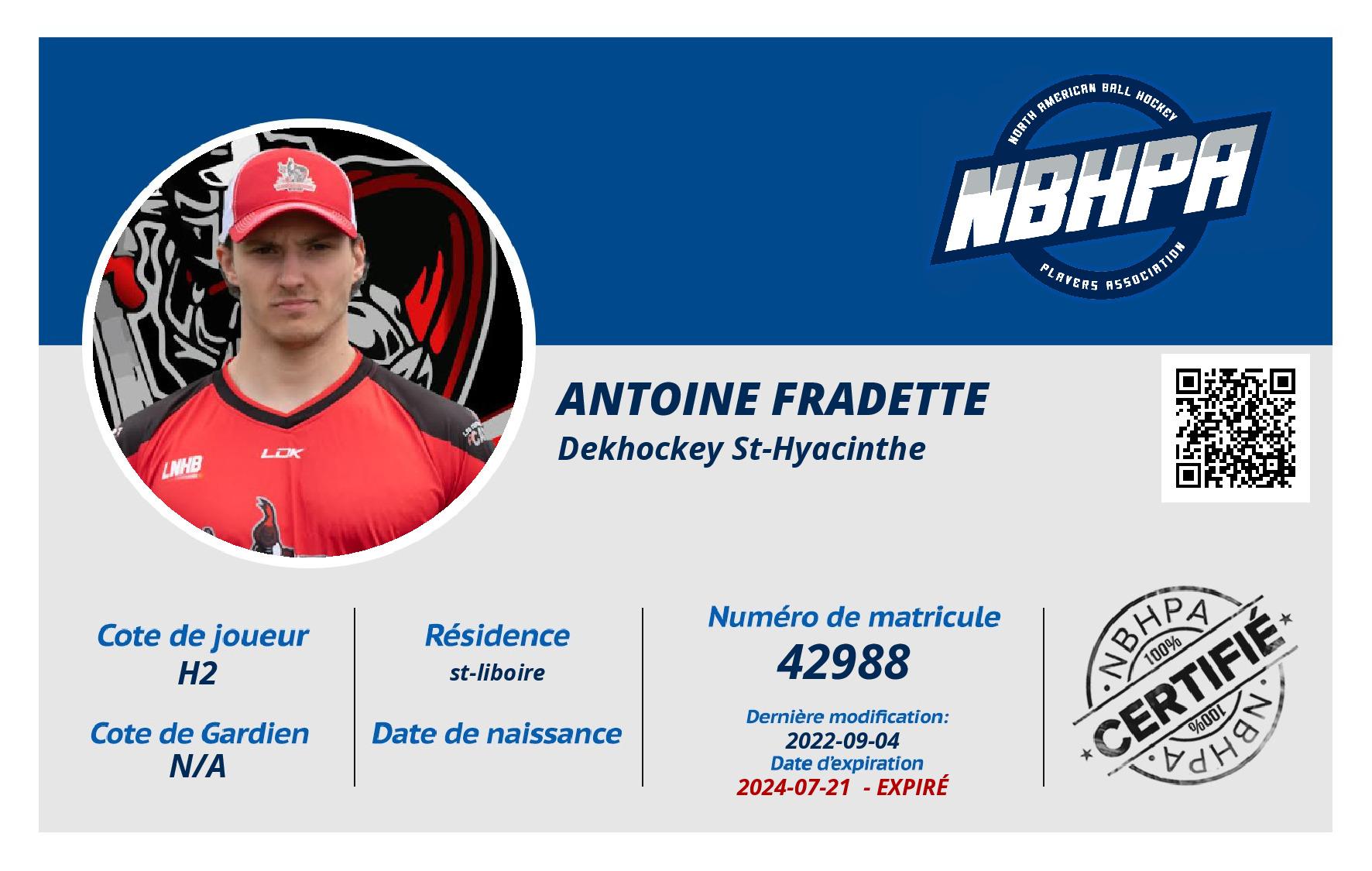 Antoine Fradette