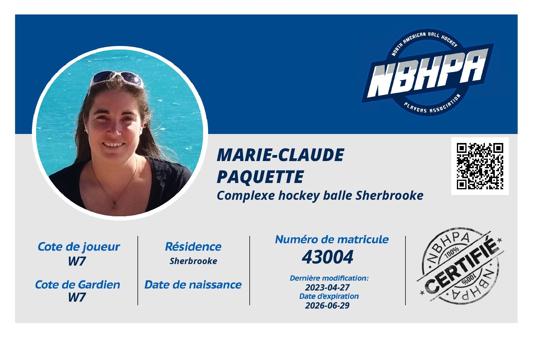 Marie-Claude Paquette