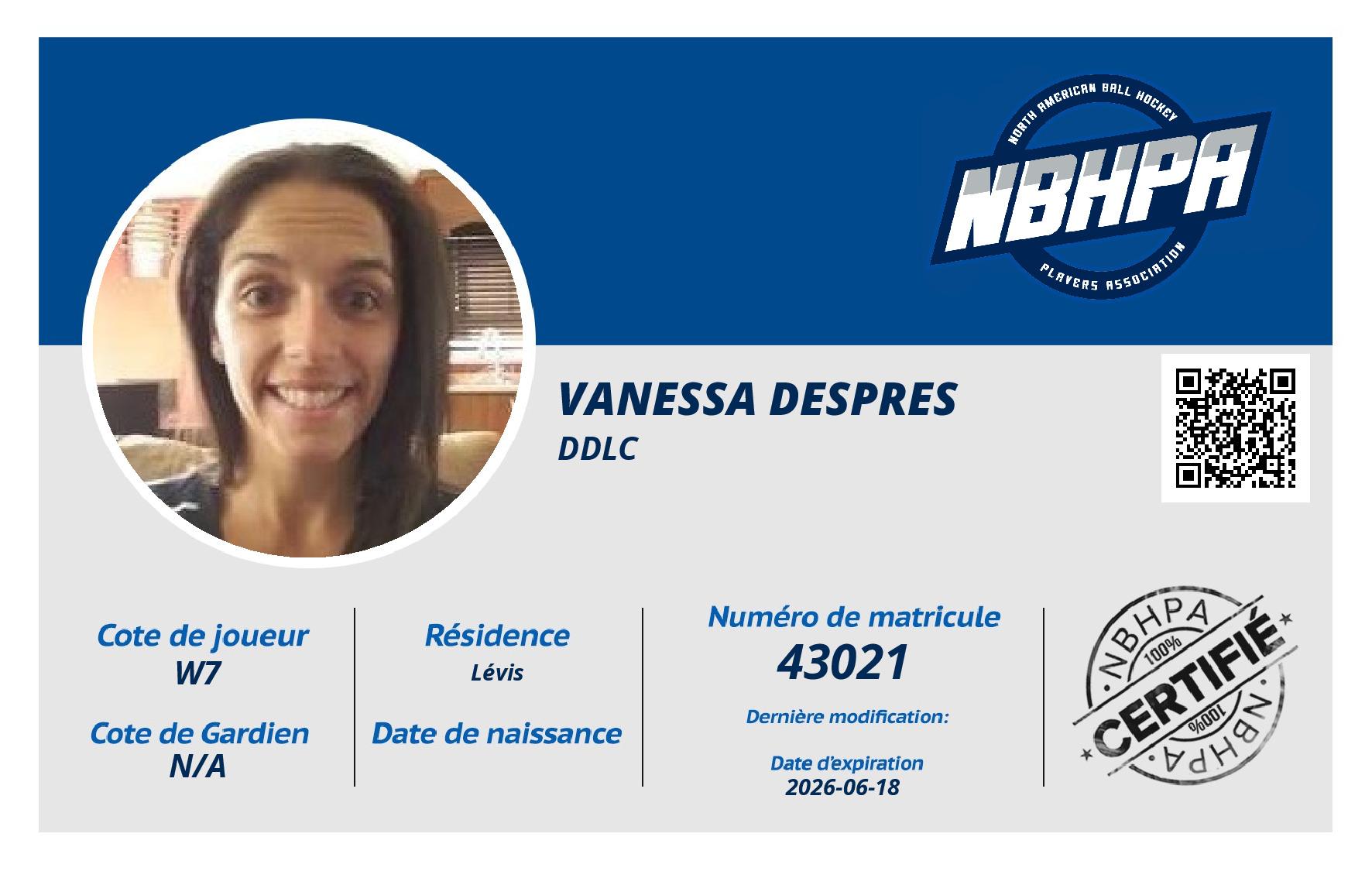Vanessa Despres