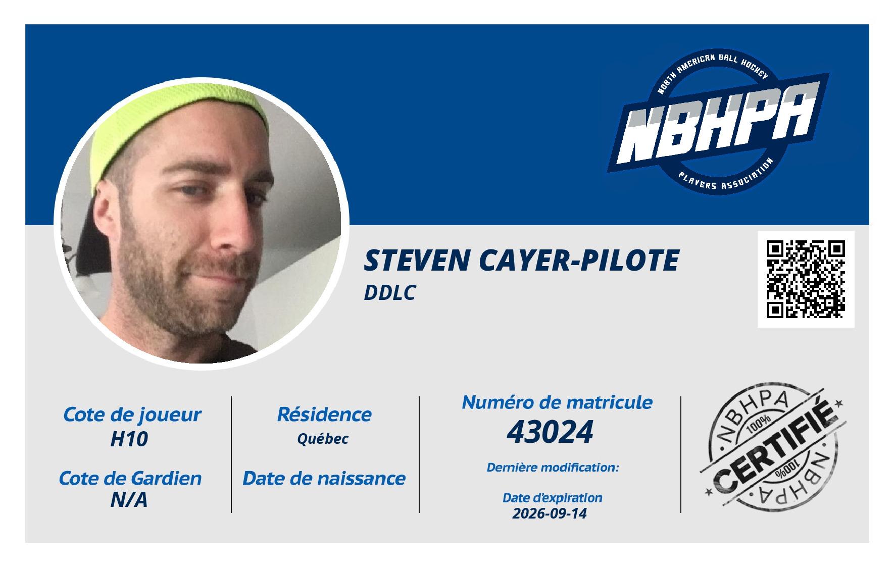 Steven Cayer-Pilote