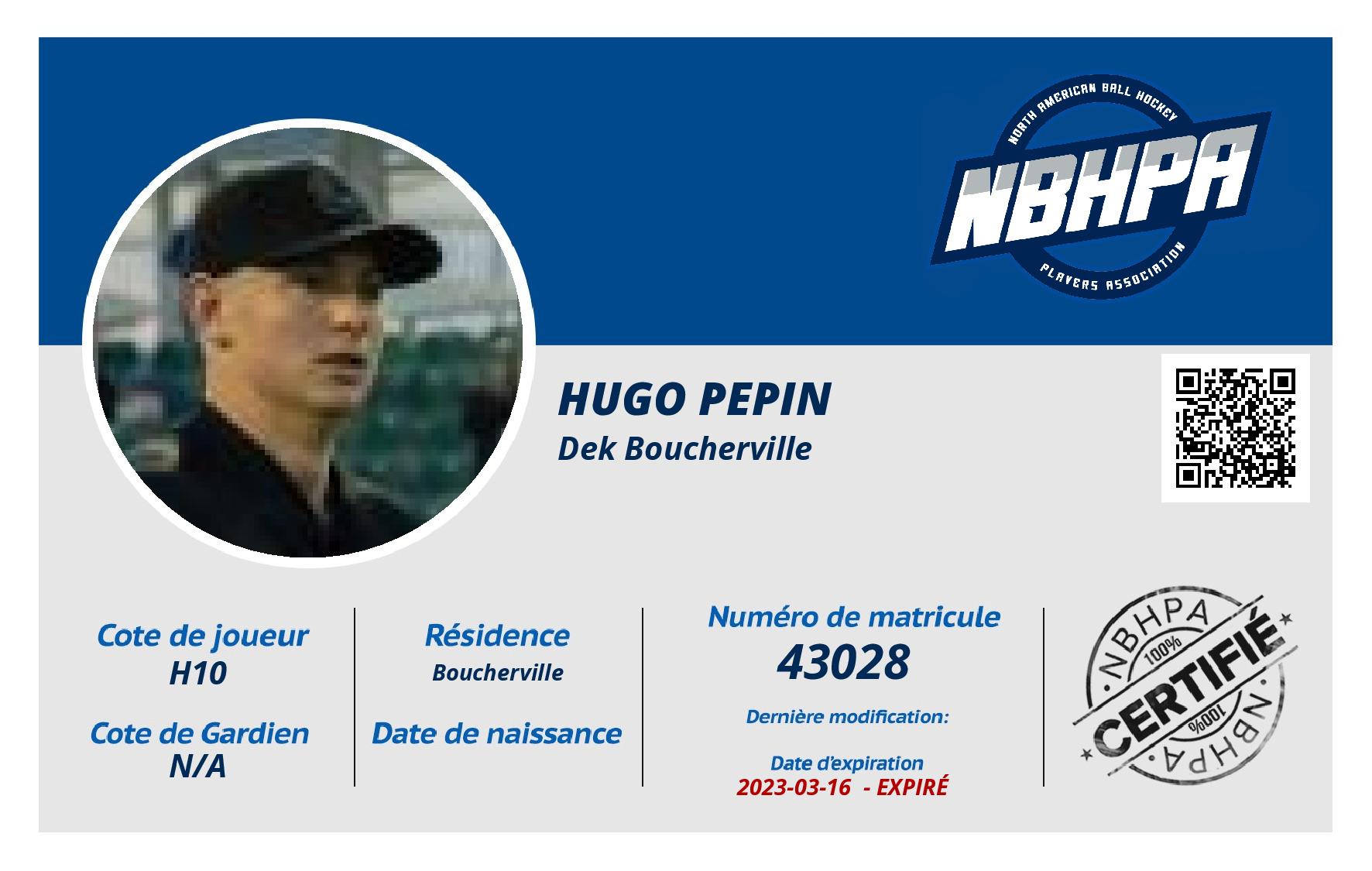Hugo Pepin