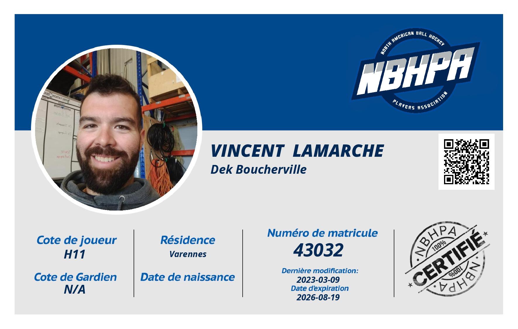 Vincent  Lamarche