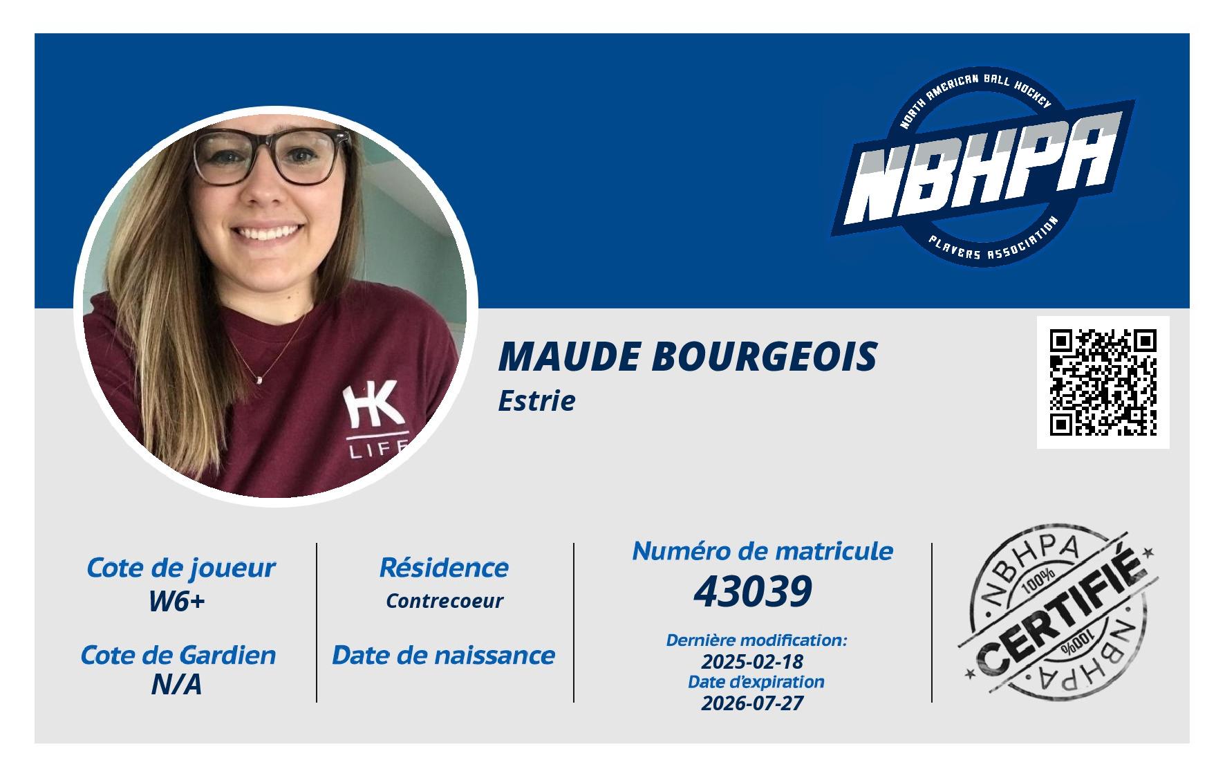 Maude Bourgeois