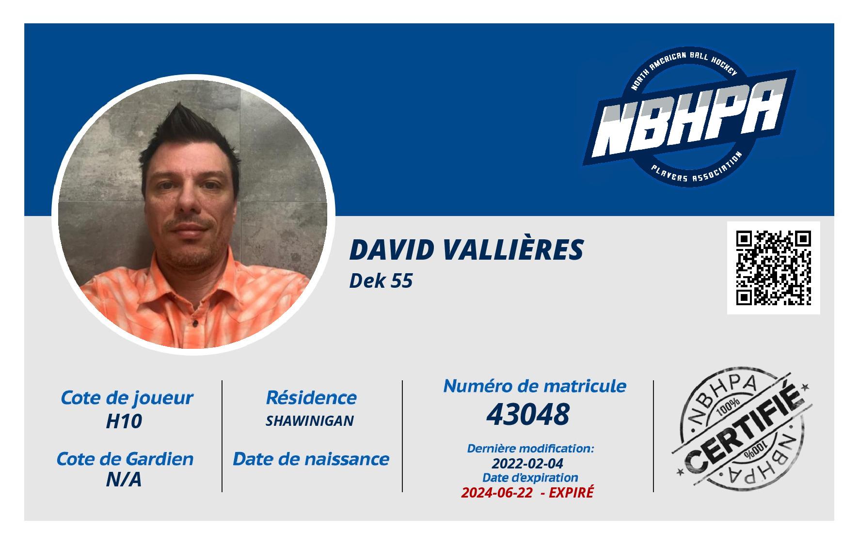 David Vallières 