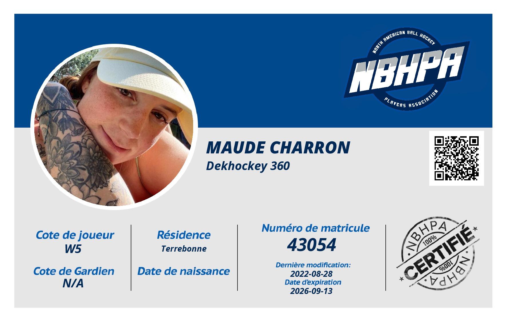 Maude Charron