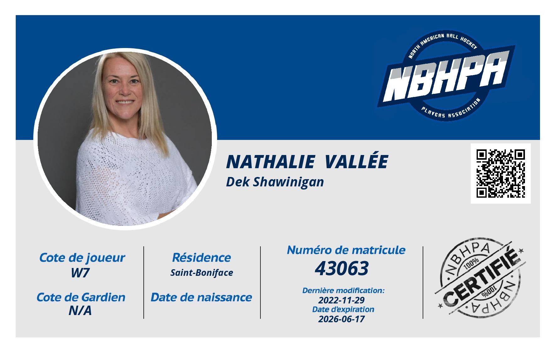 Nathalie  Vallée