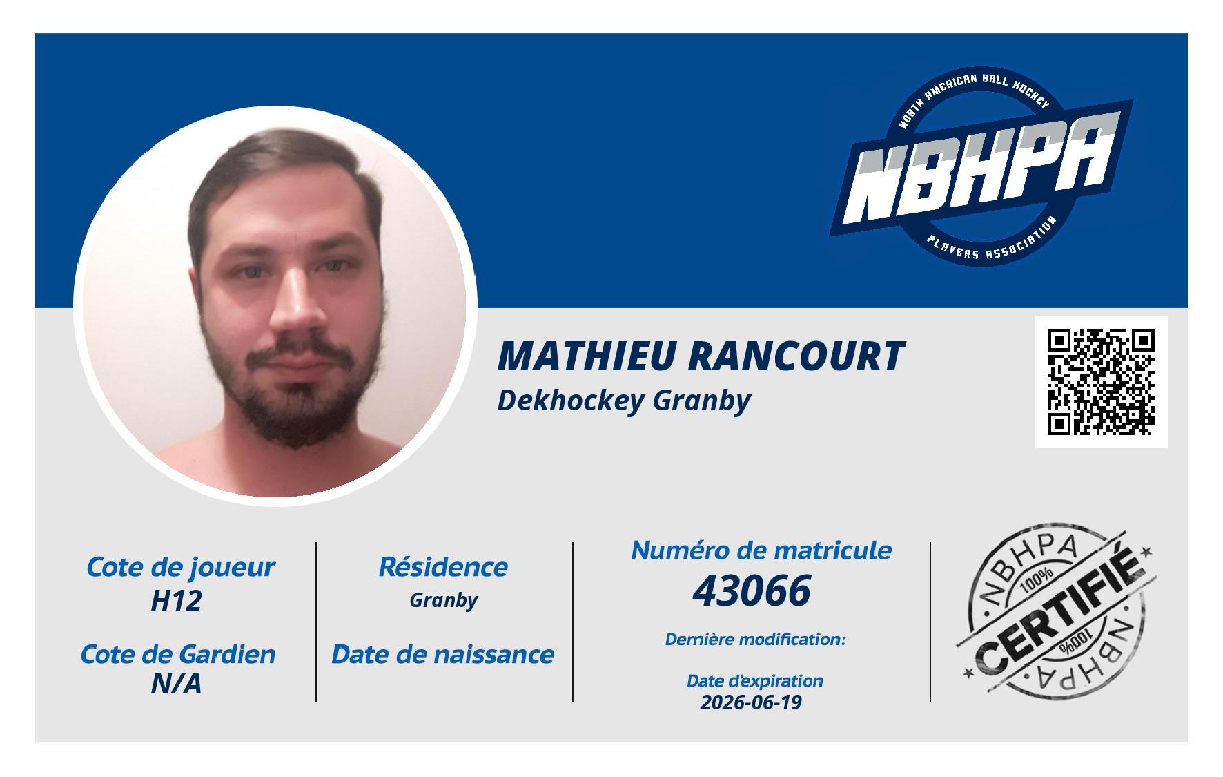 Mathieu Rancourt