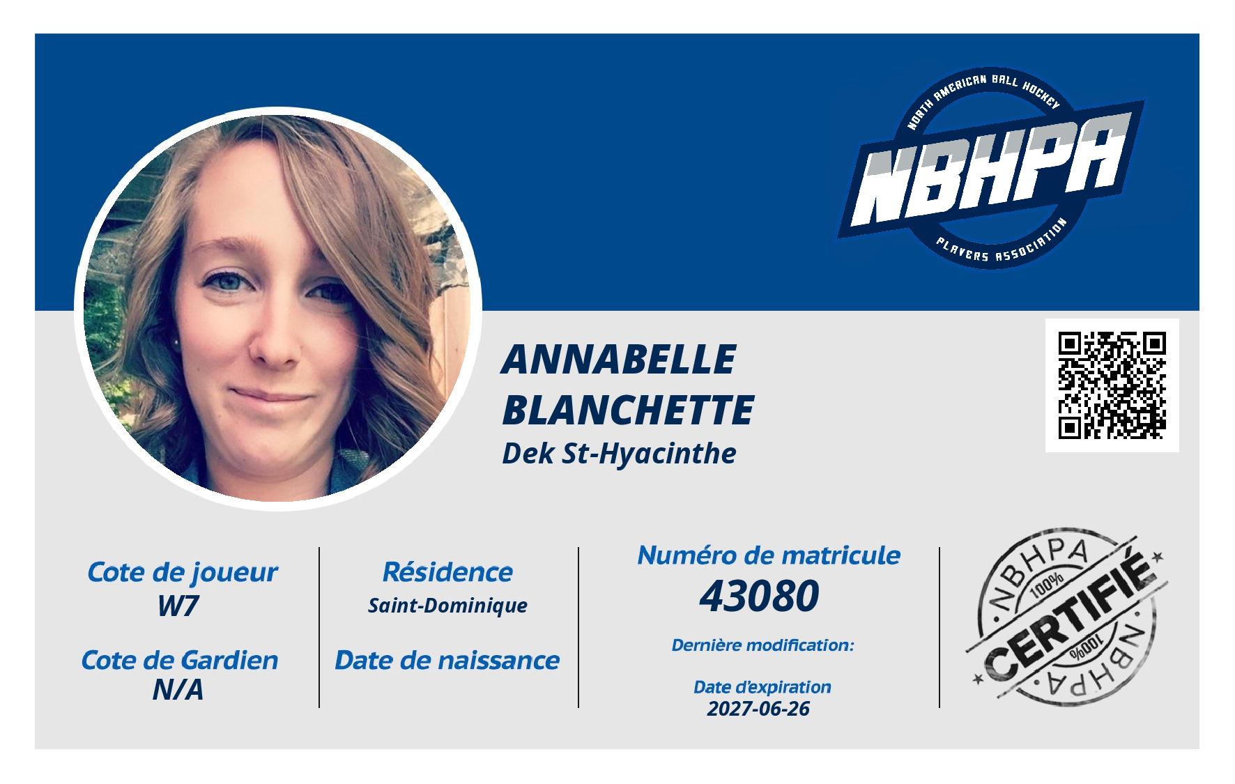 Annabelle Blanchette