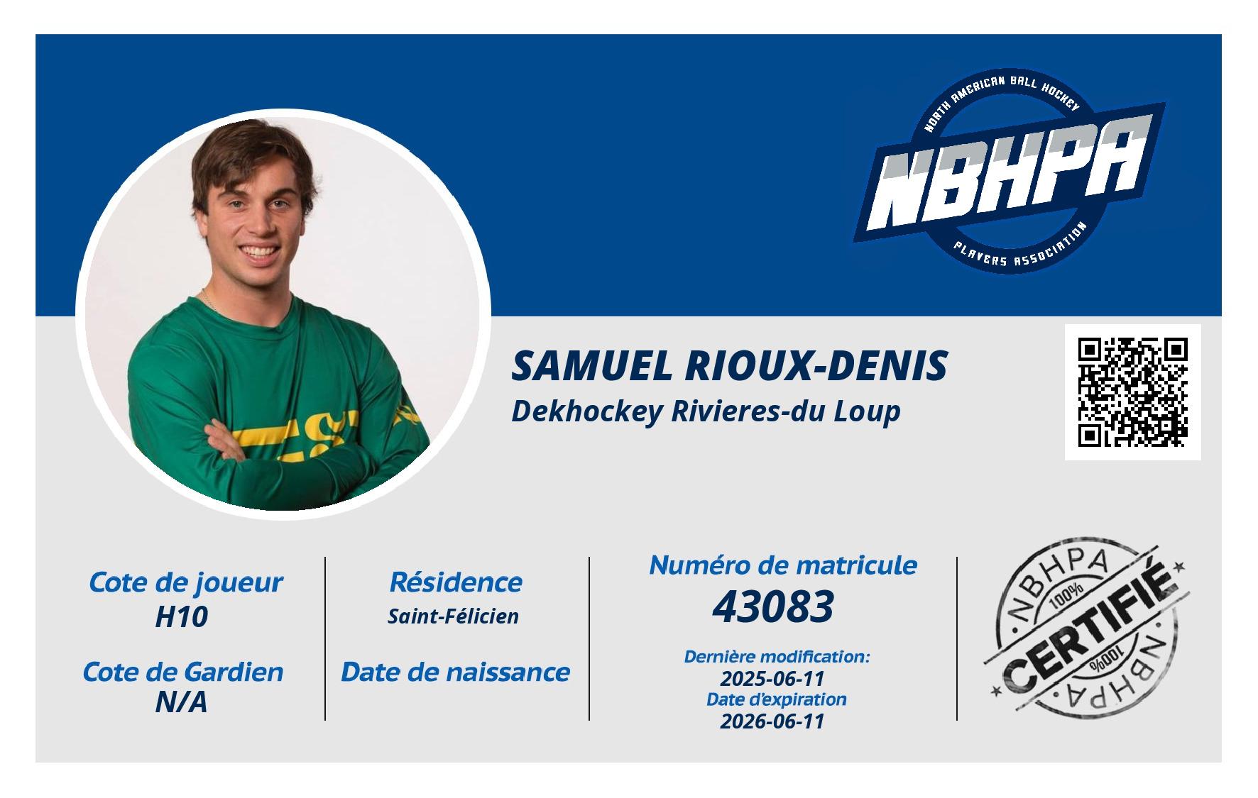 Samuel Rioux-Denis