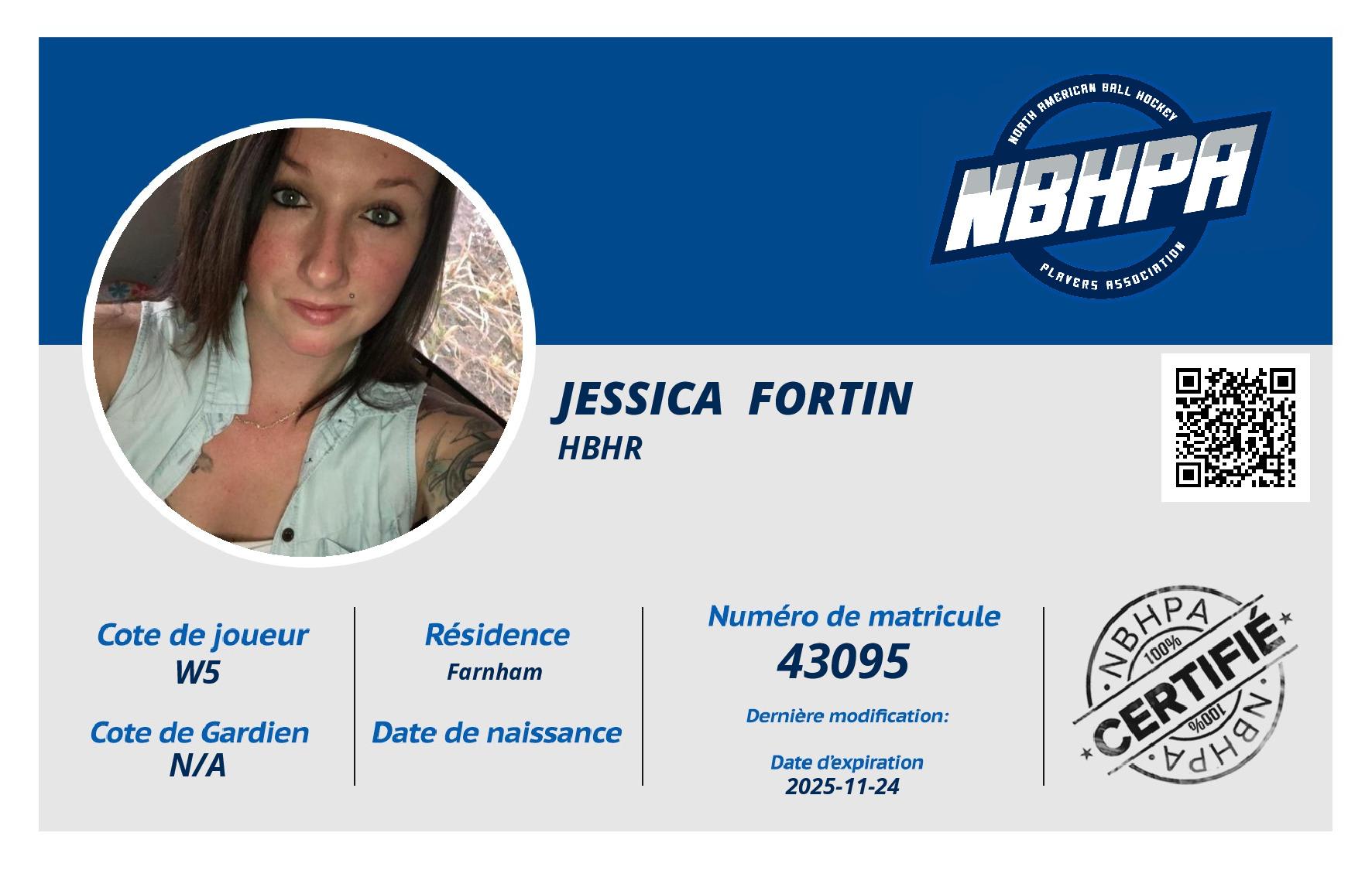 Jessica  Fortin 