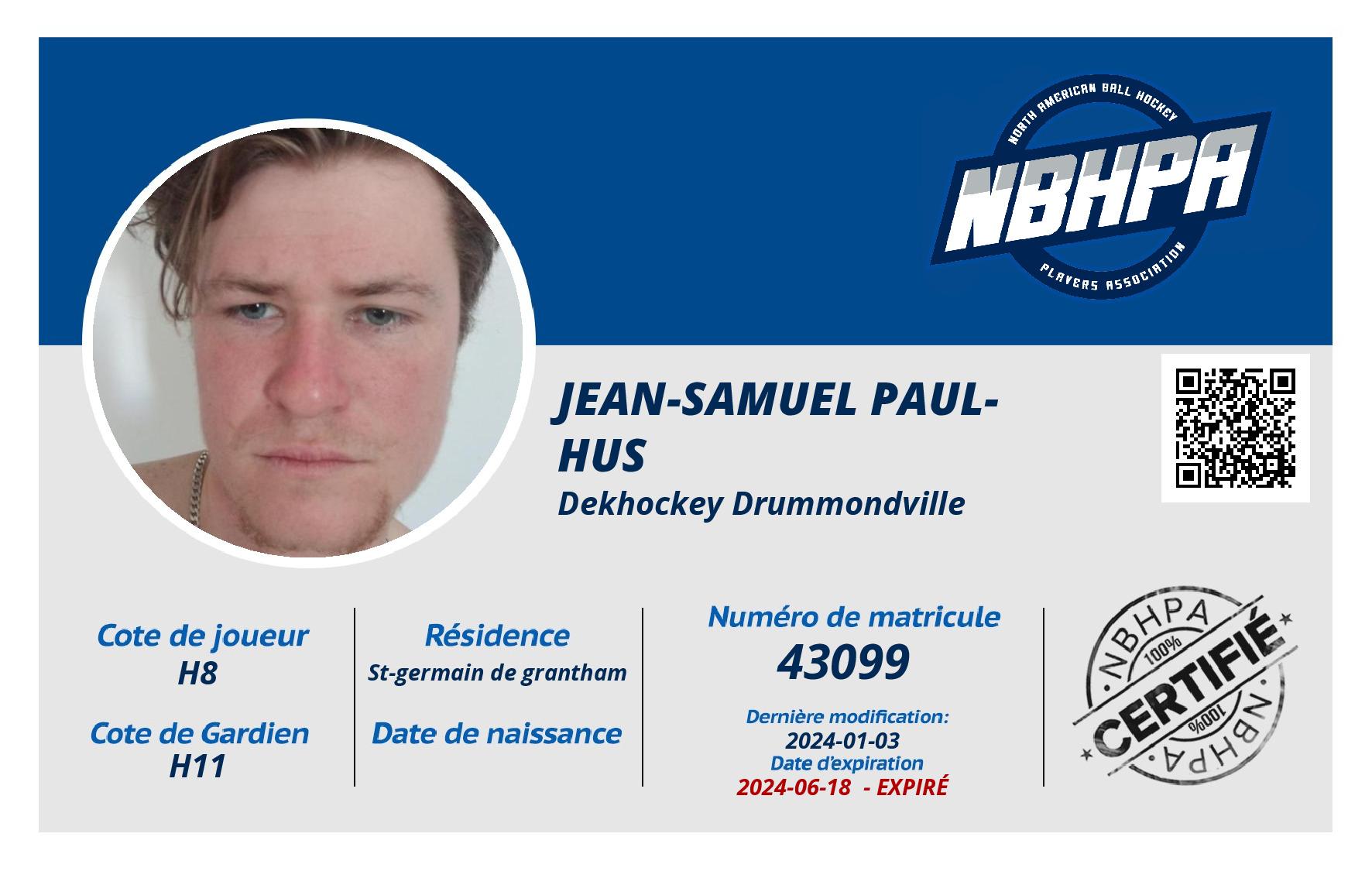 Jean-samuel Paul-hus