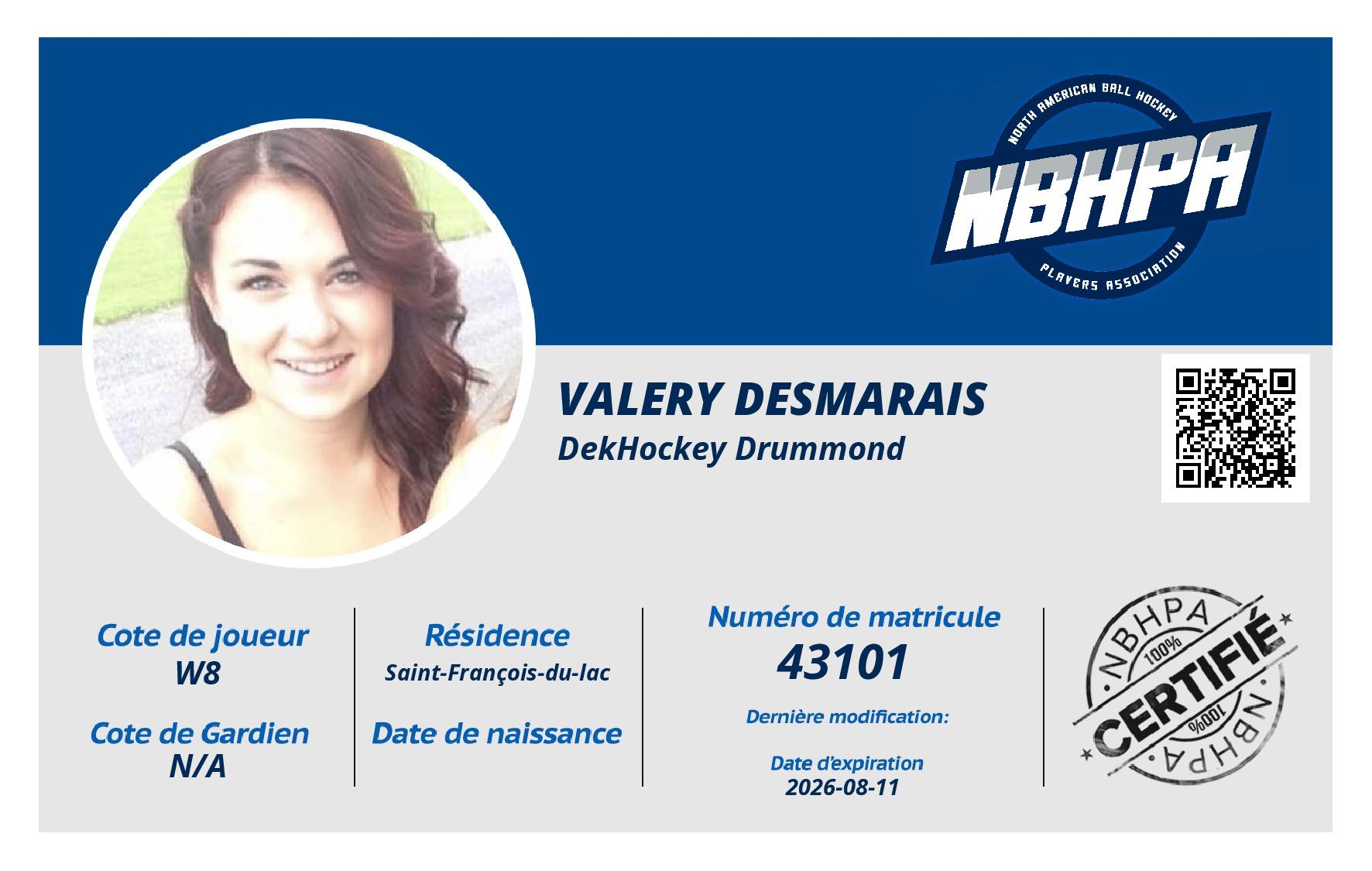 Valery Desmarais