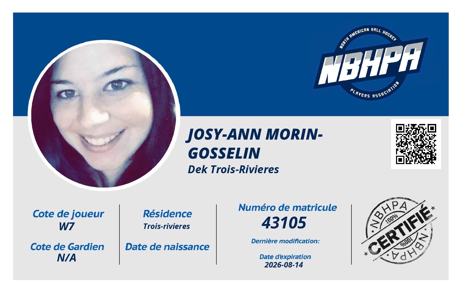 Josy-Ann Morin-Gosselin