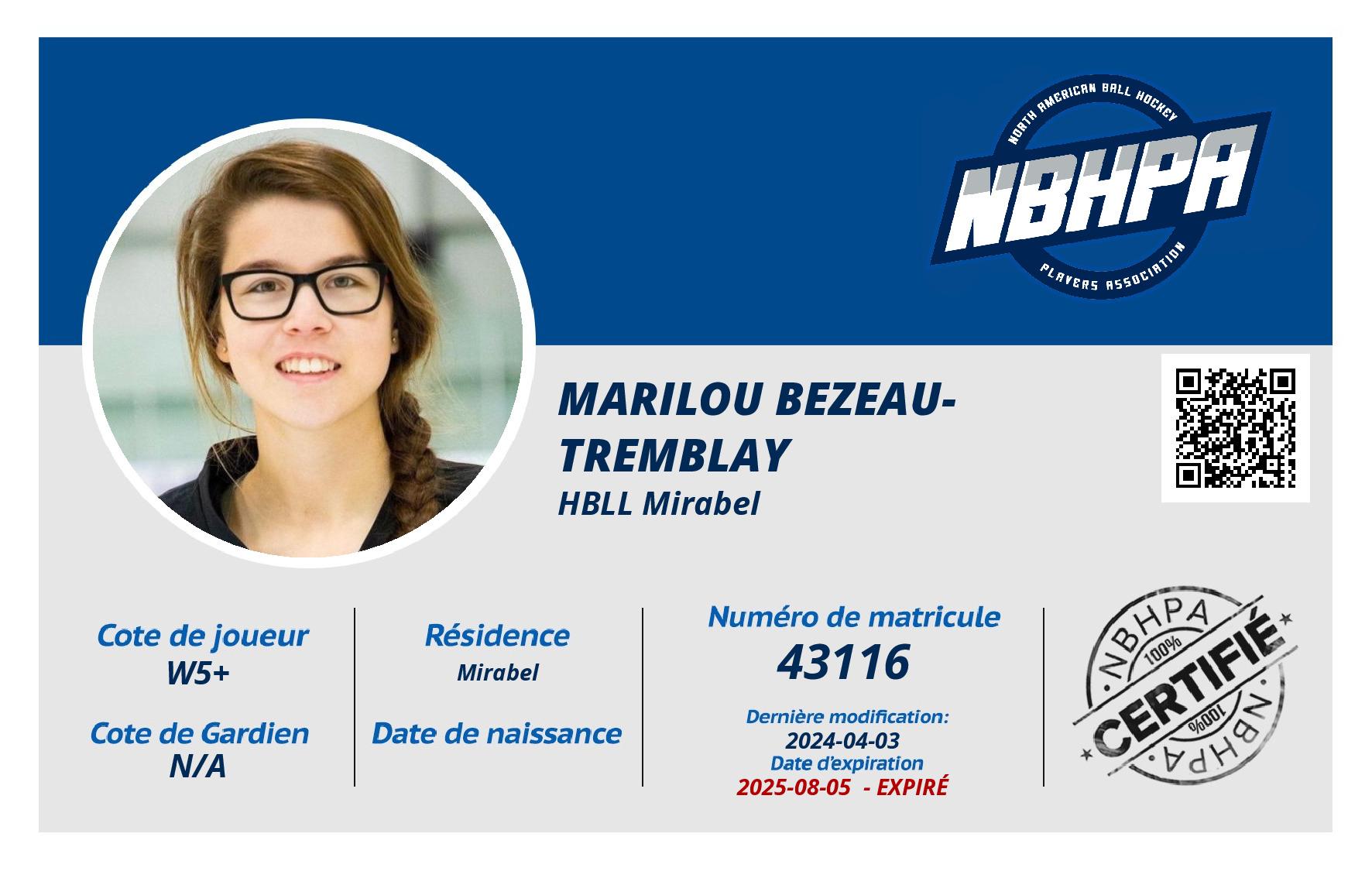Marilou Bezeau-Tremblay