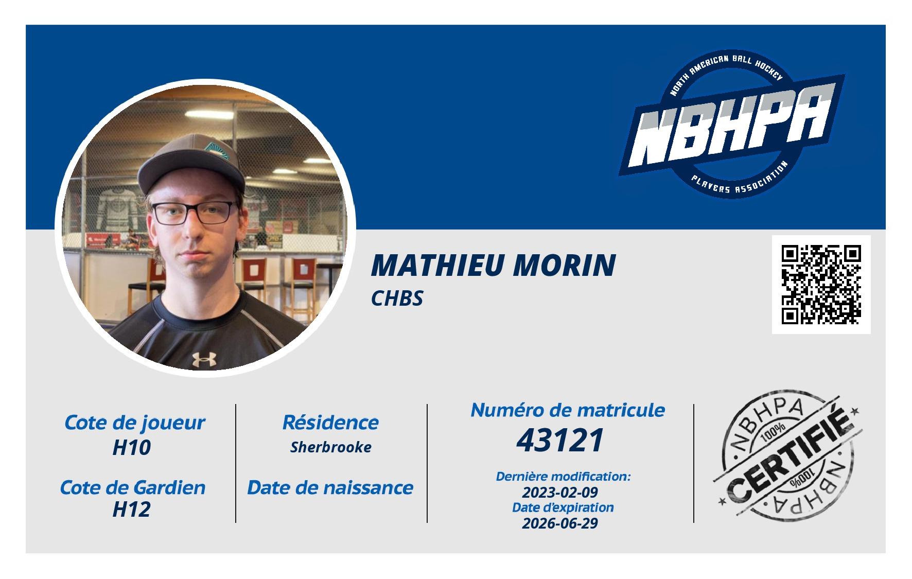 Mathieu Morin