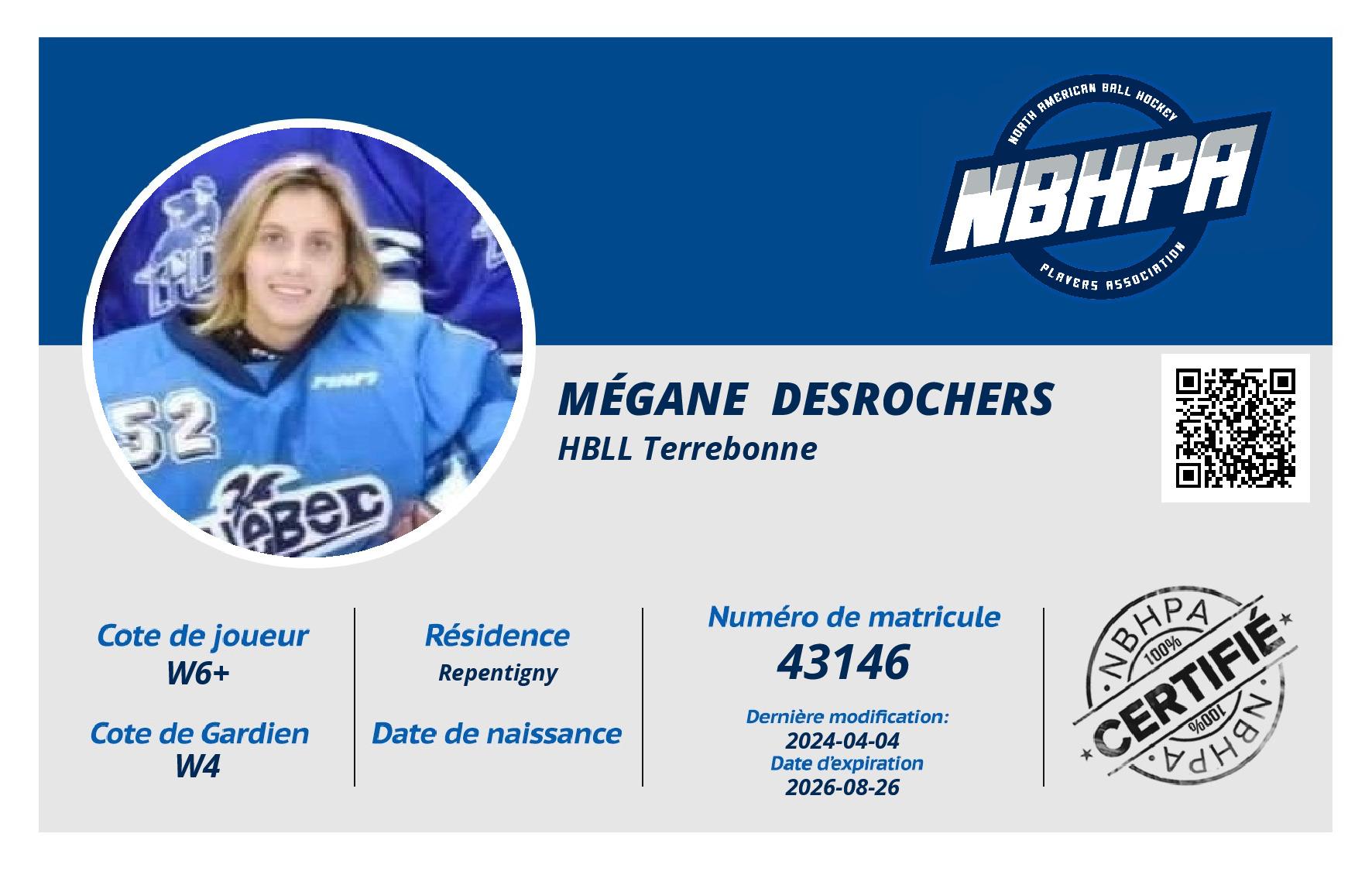 Mégane  Desrochers
