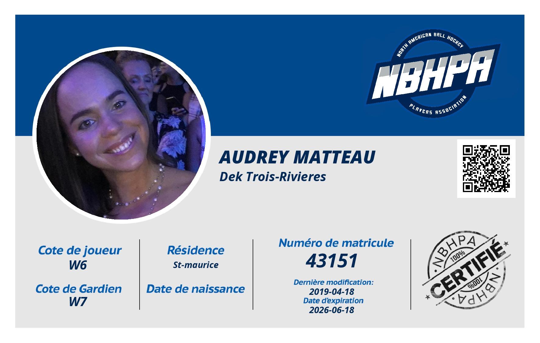 Audrey Matteau