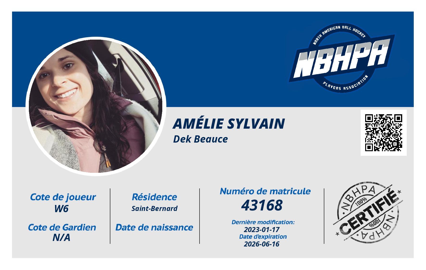 Amélie Sylvain