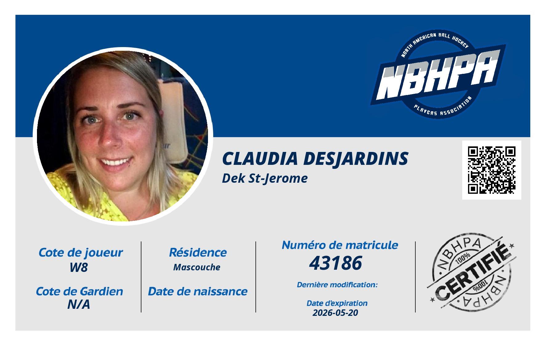 Claudia Desjardins
