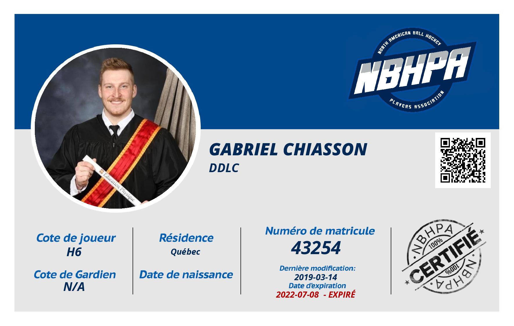 Gabriel Chiasson