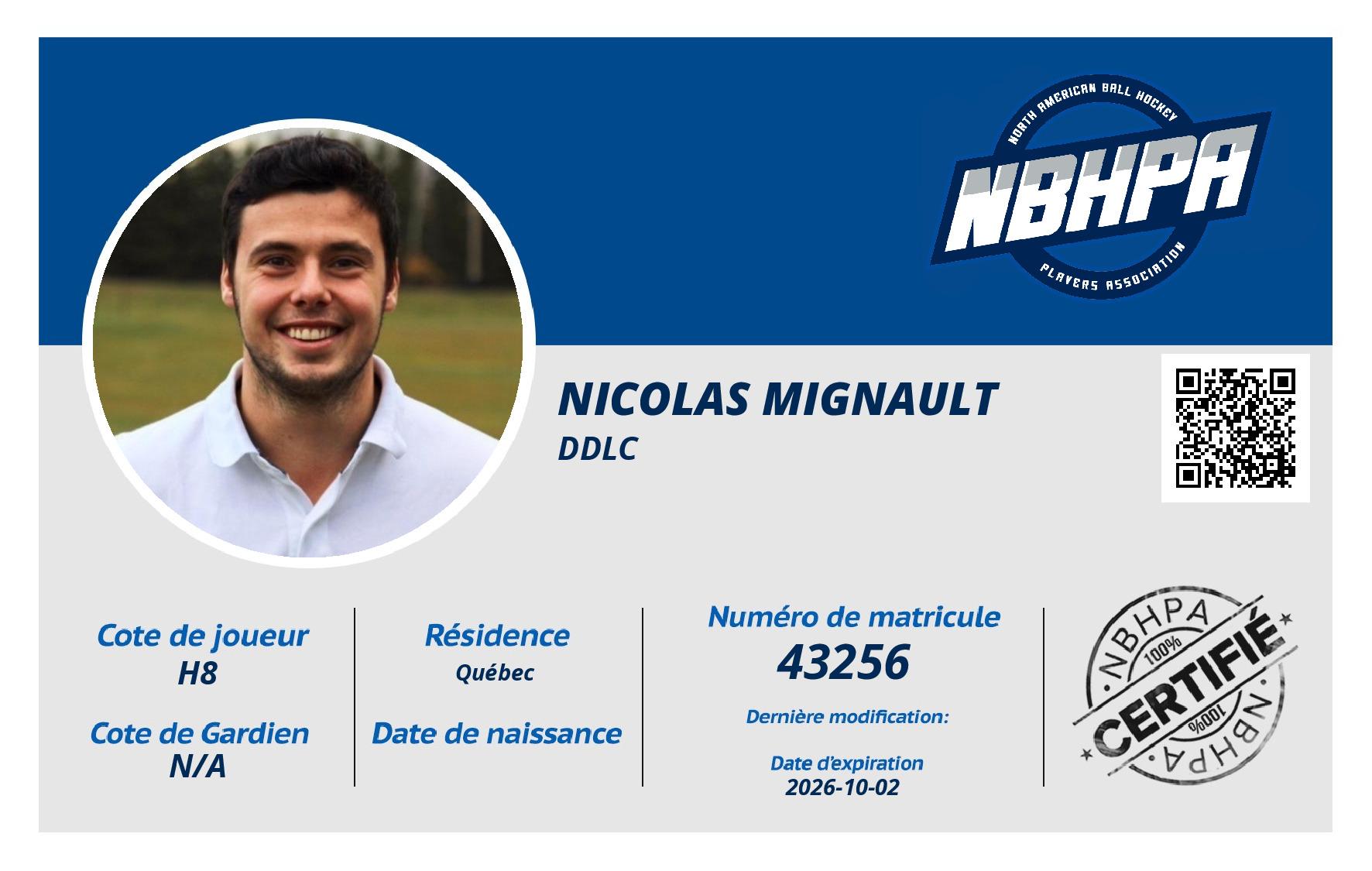 Nicolas Mignault