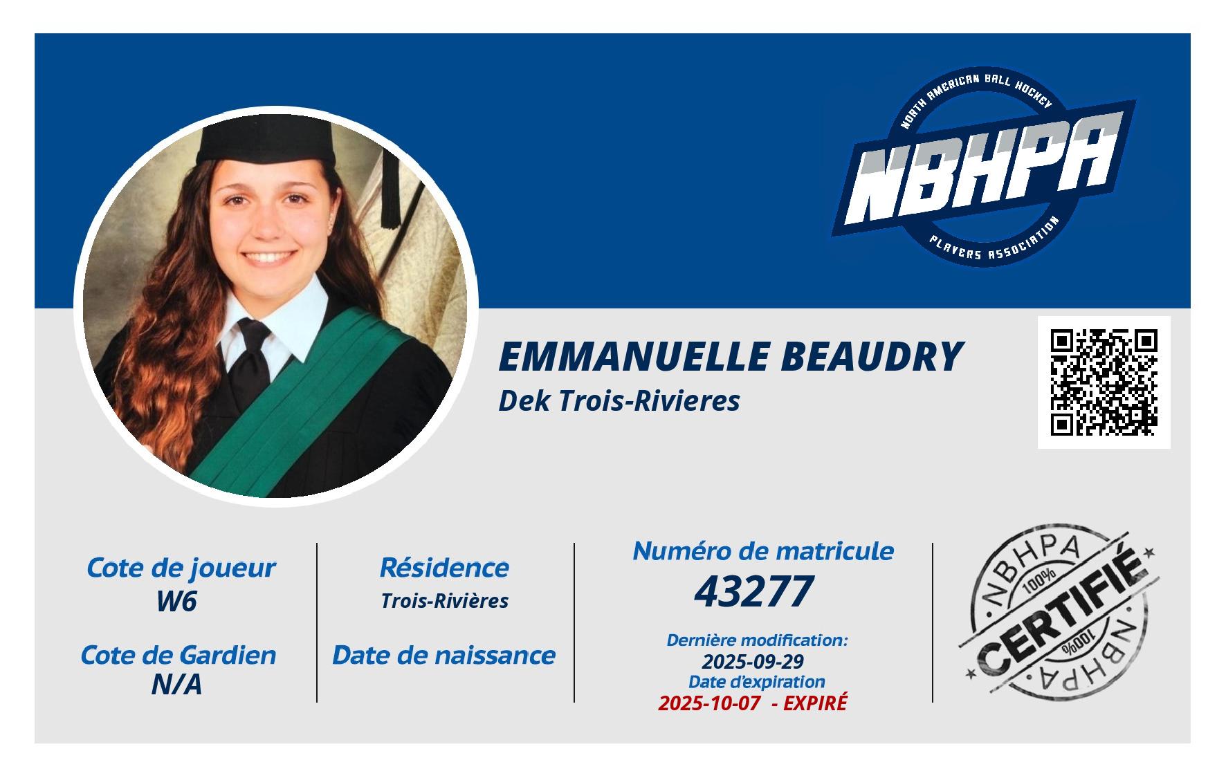 Emmanuelle Beaudry 