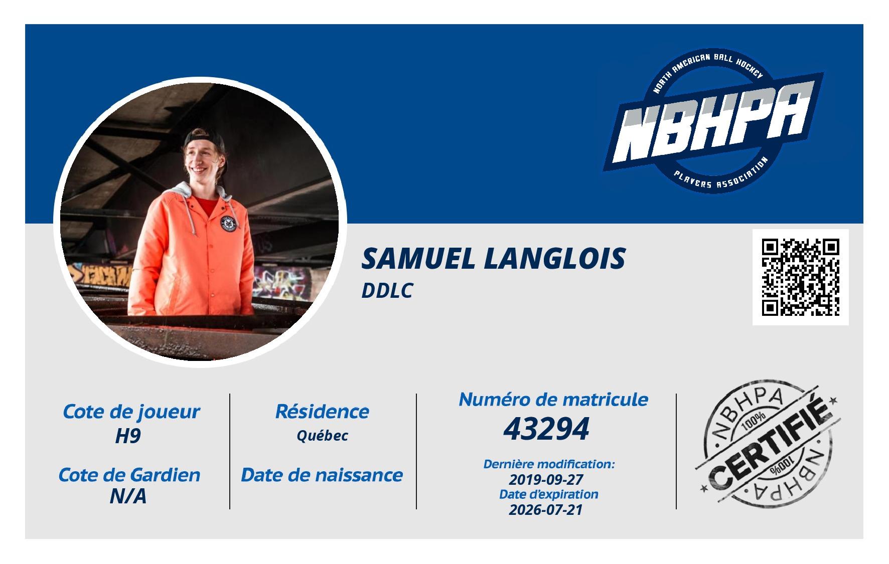 Samuel Langlois