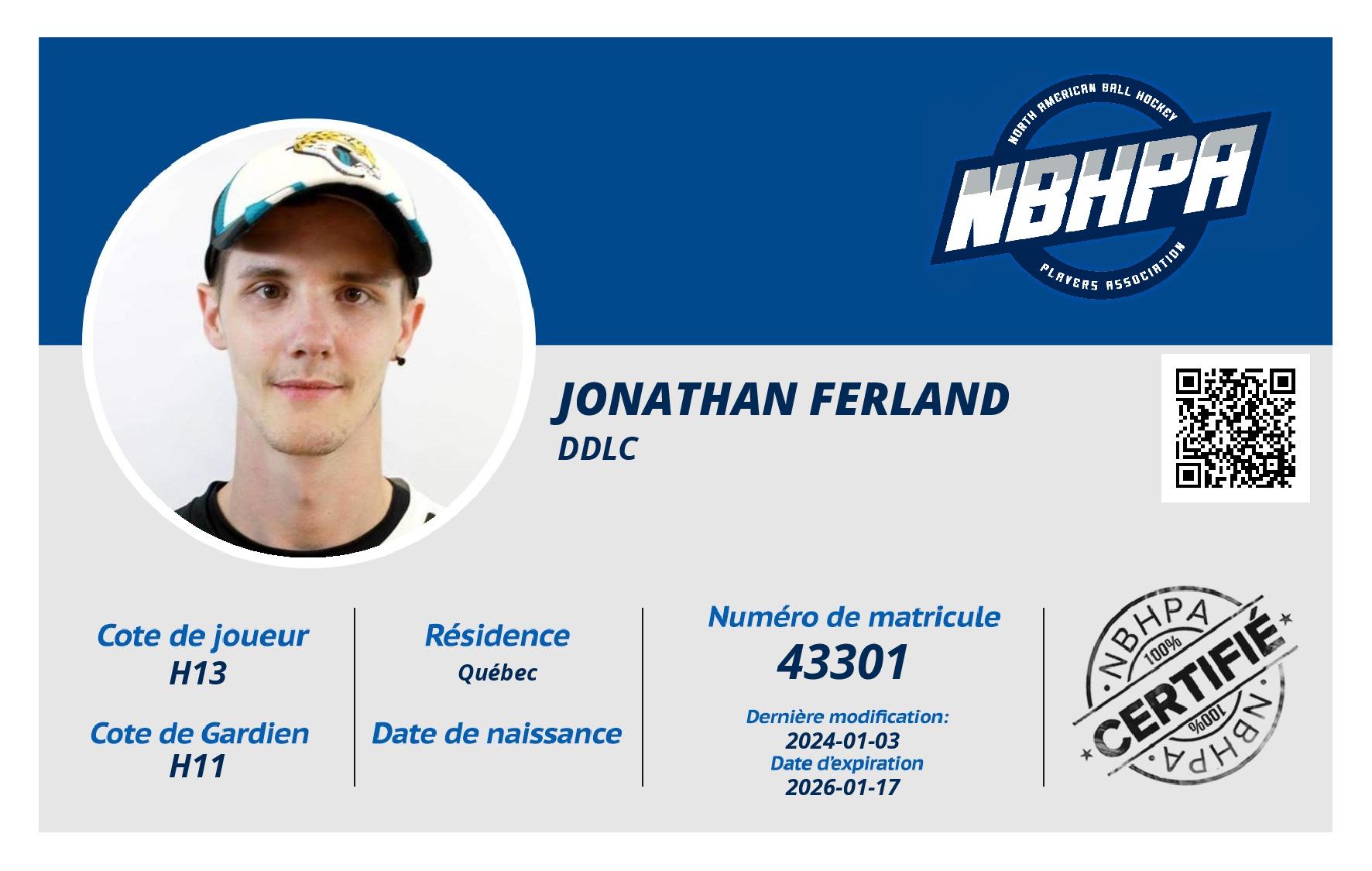 Jonathan Ferland