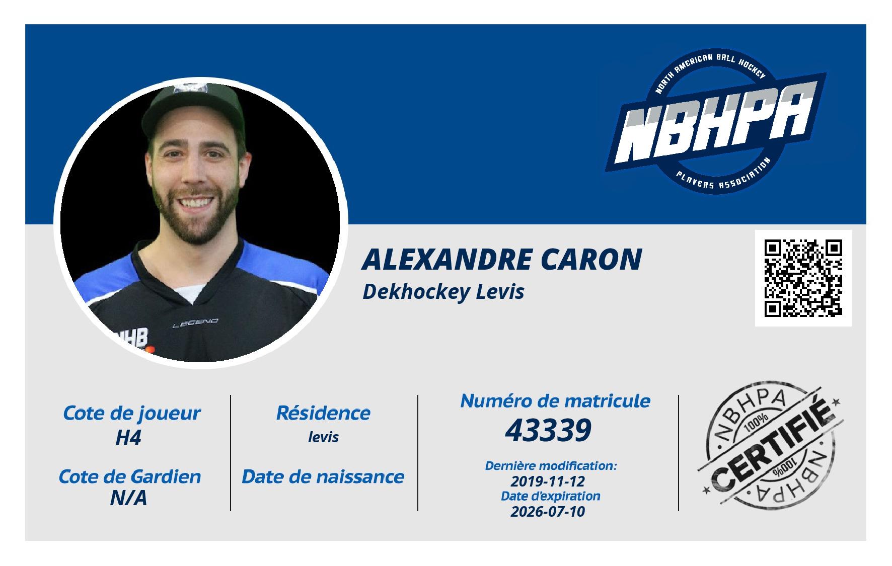 Alexandre Caron