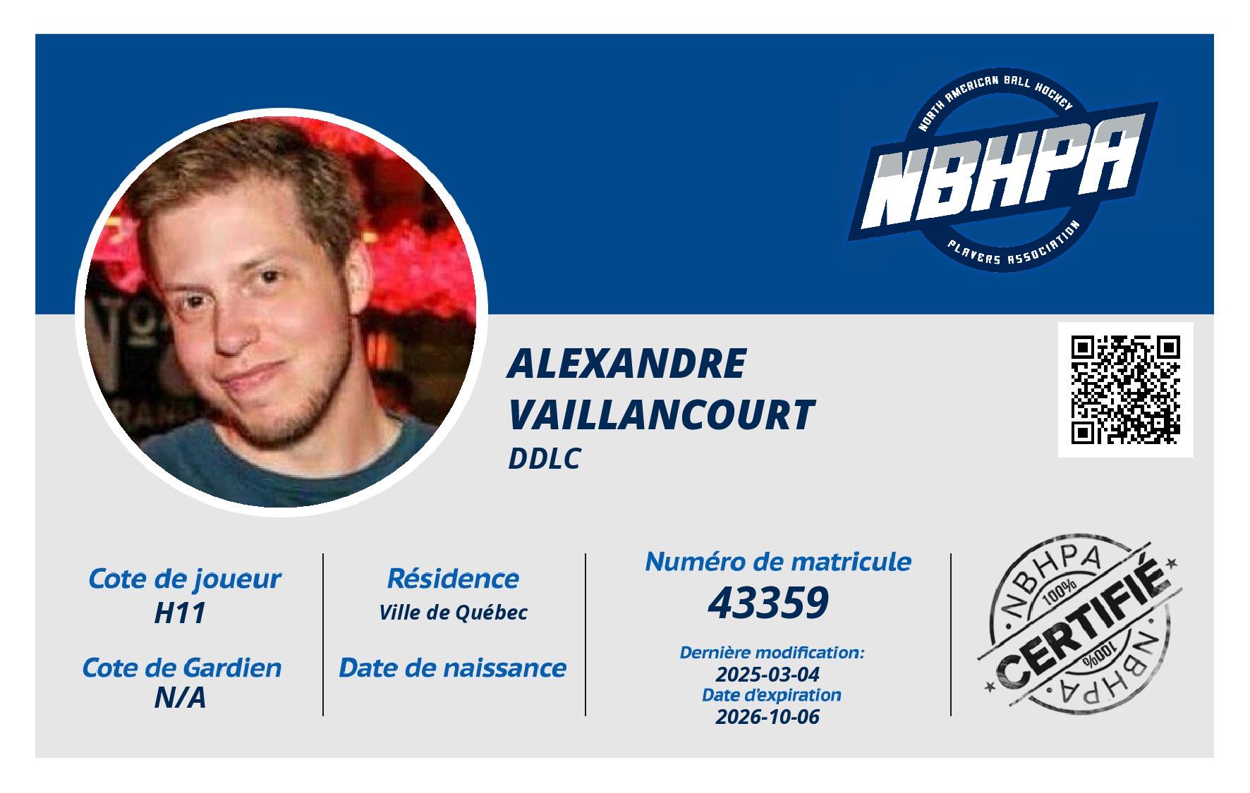 Alexandre Vaillancourt