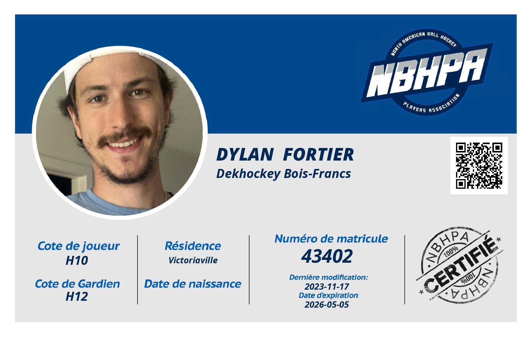 Dylan  Fortier