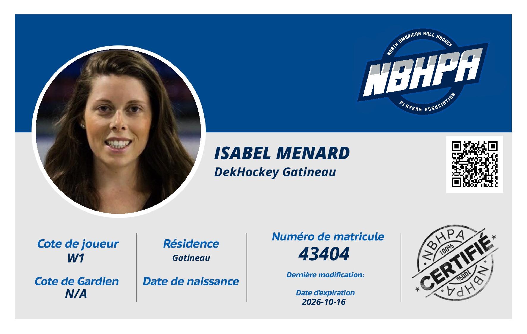 Isabel Menard