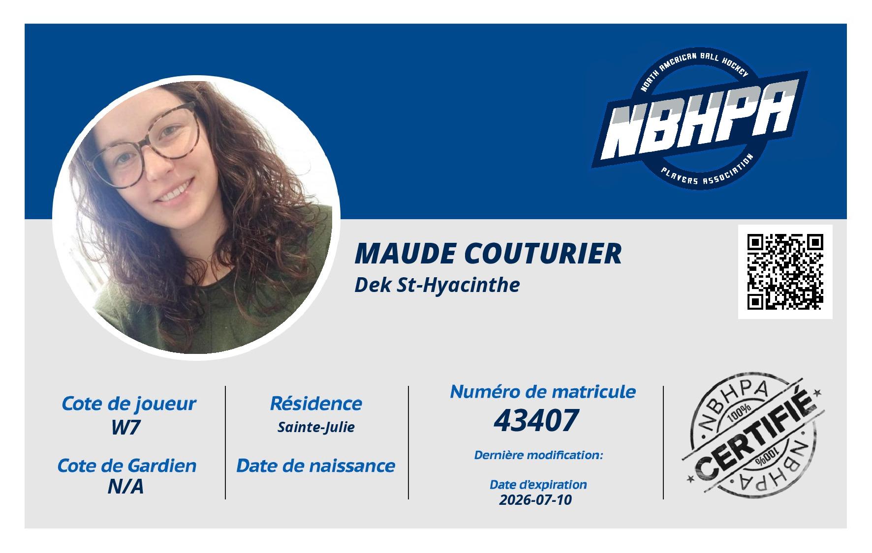 Maude Couturier