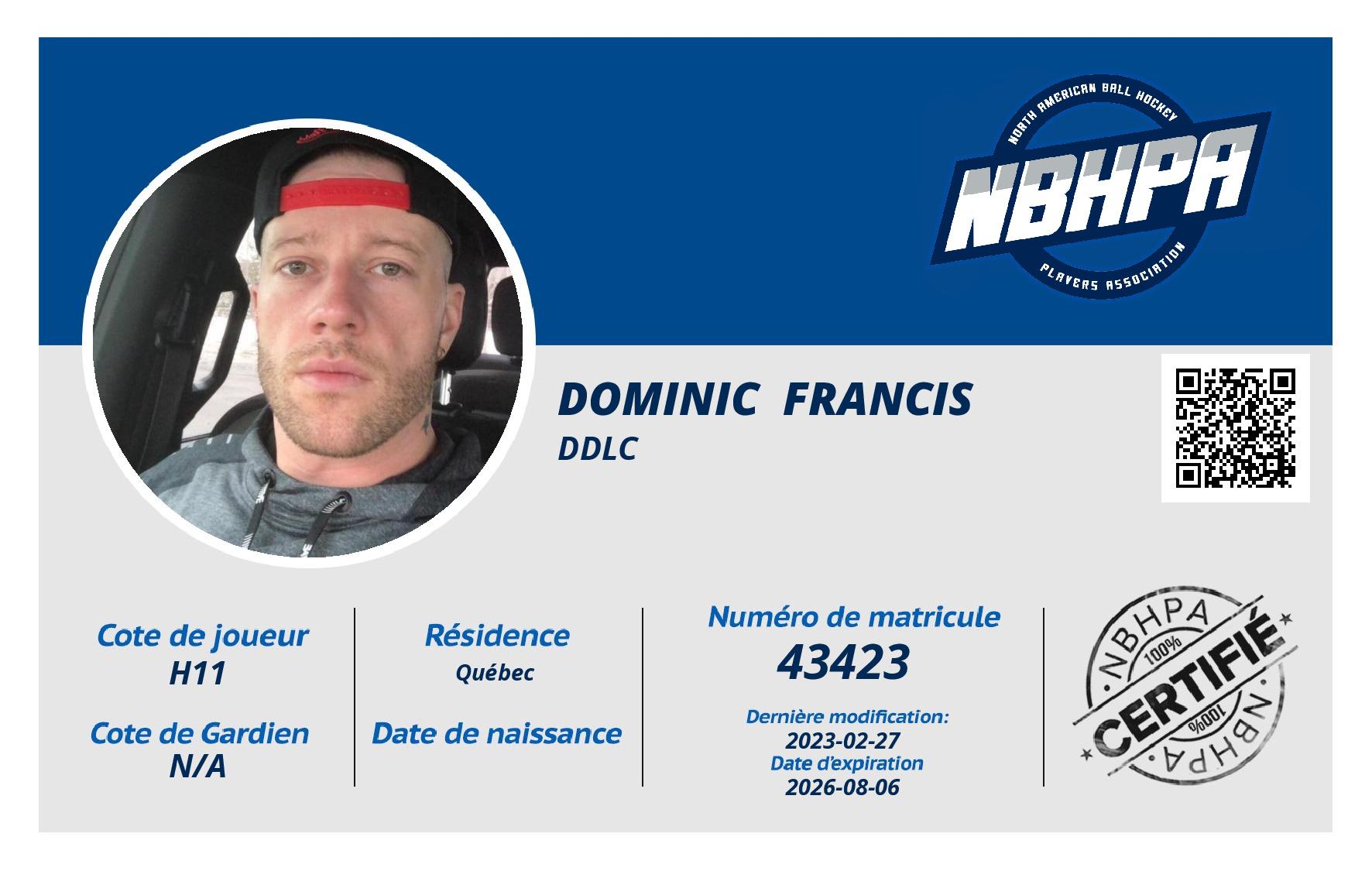 Dominic  Francis