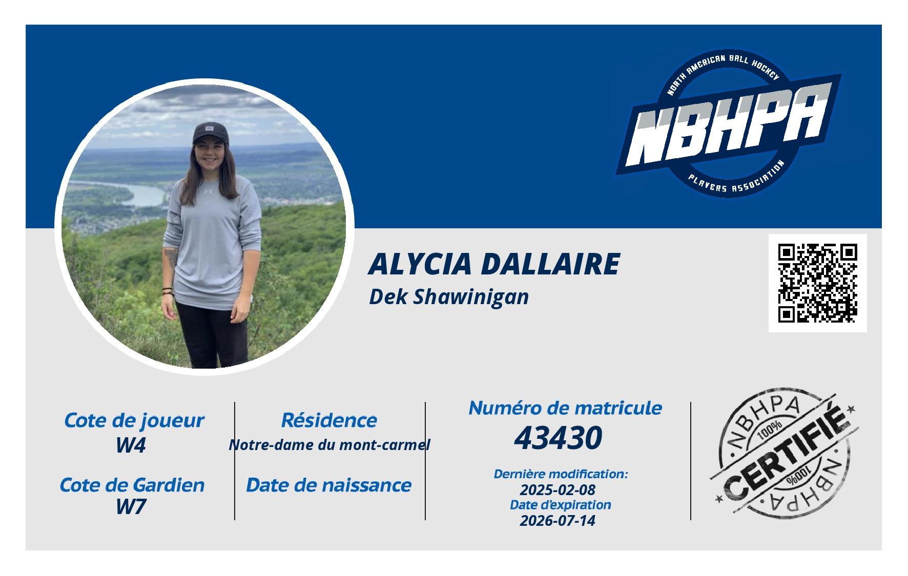 Alycia Dallaire