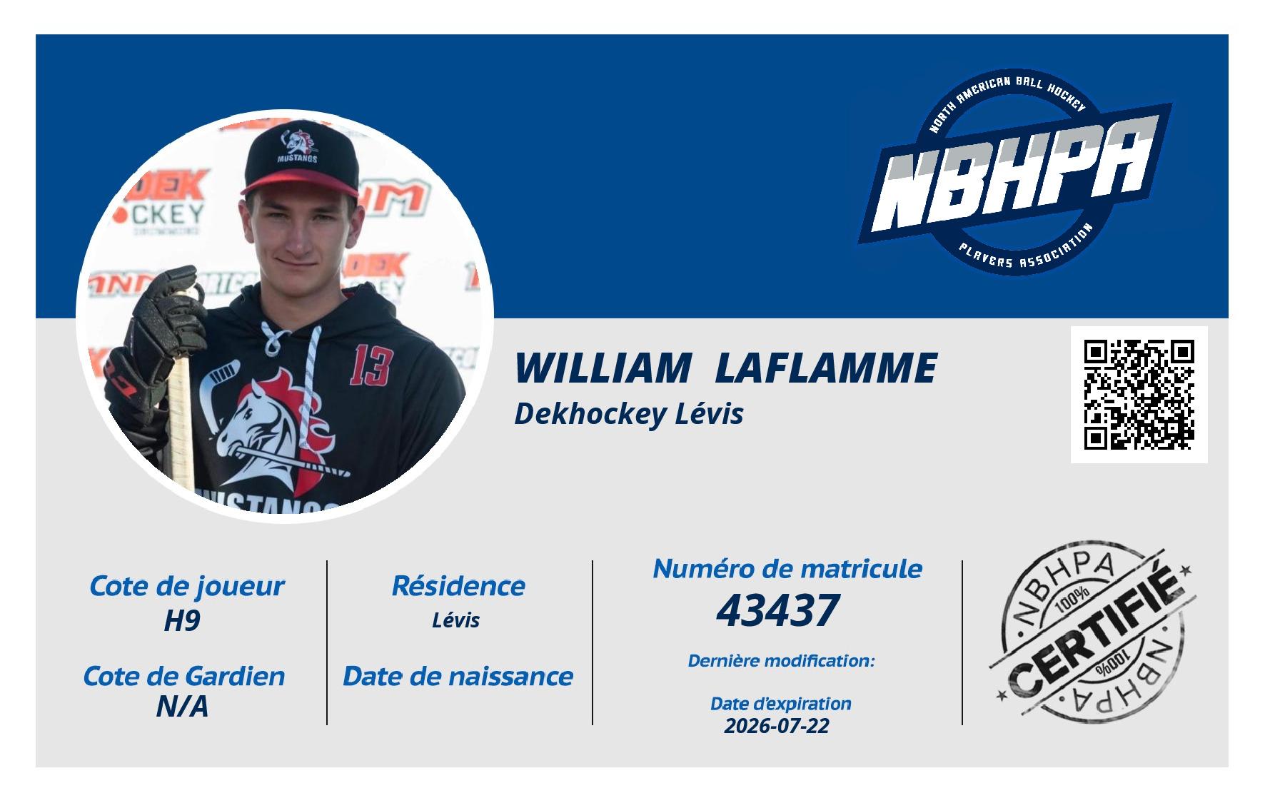 William  Laflamme